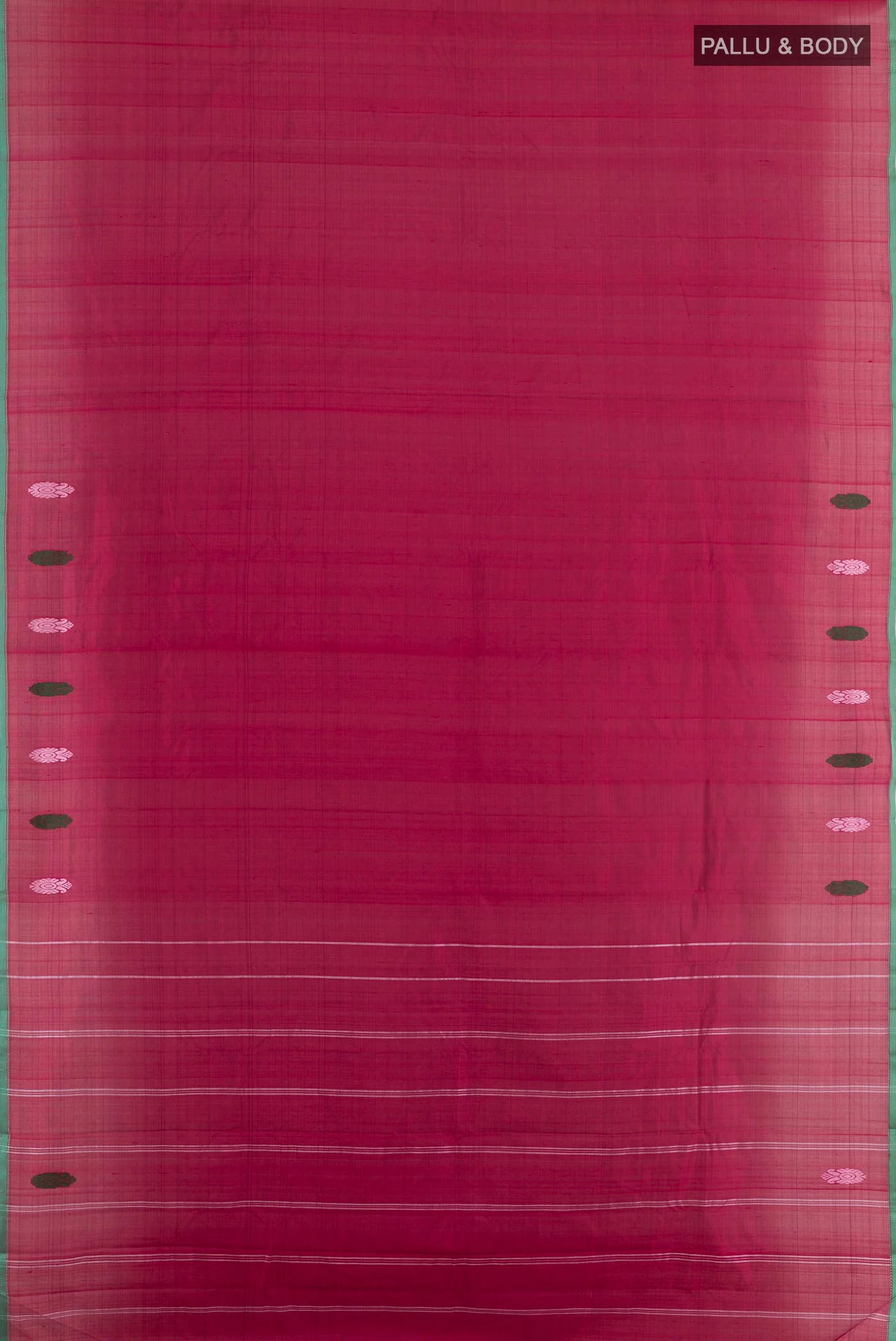Maroon Kanchipuram Silk Saree - Image 3