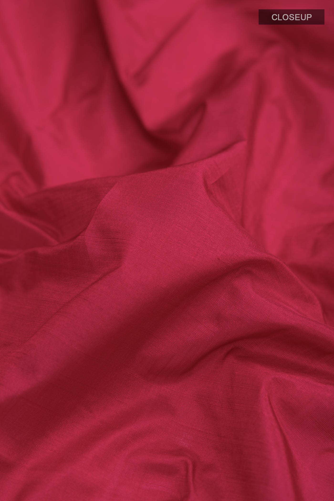 Maroon Kanchipuram Silk Saree - Image 3