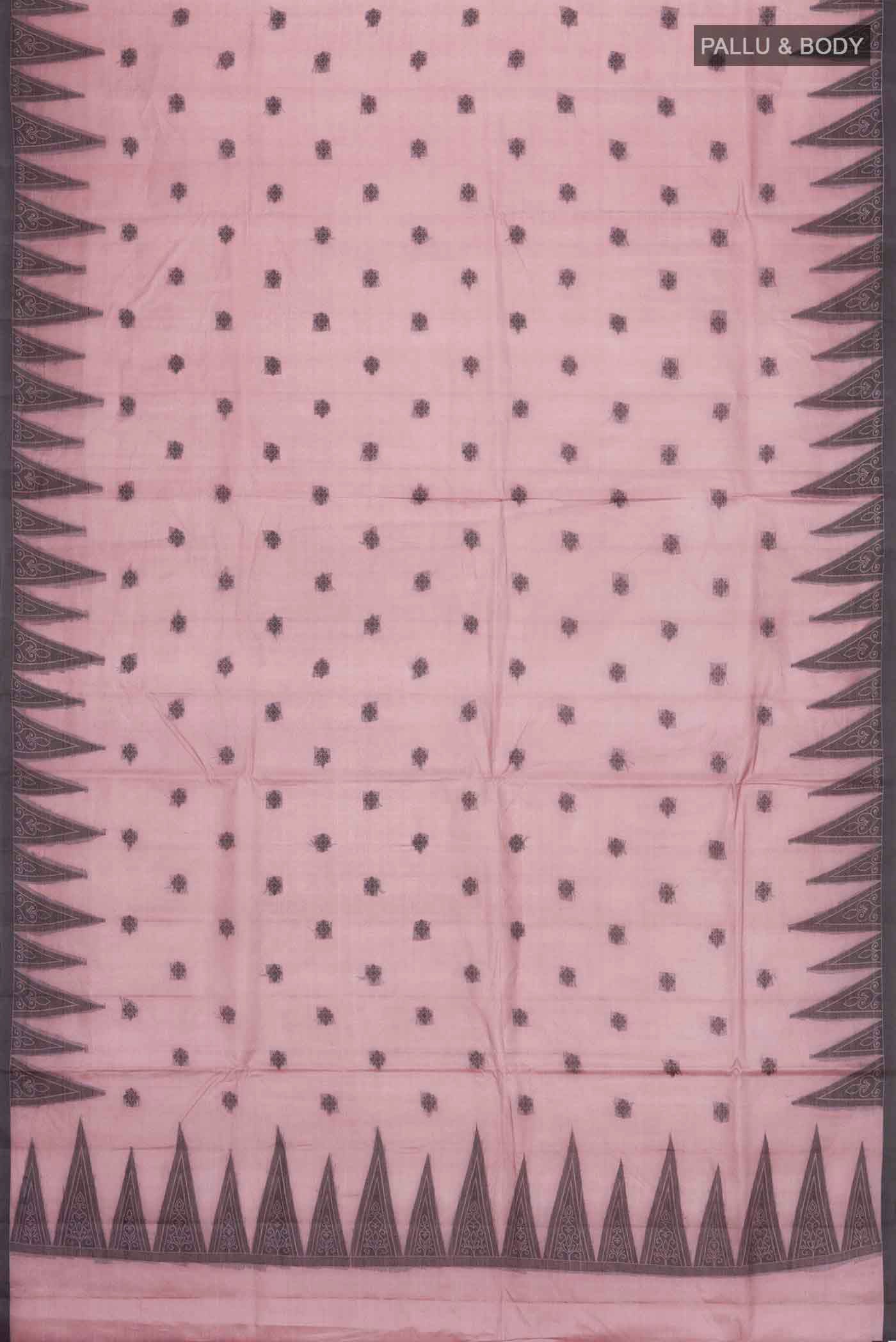 Mauve Banarasi Tussar Silk Saree - Image 3
