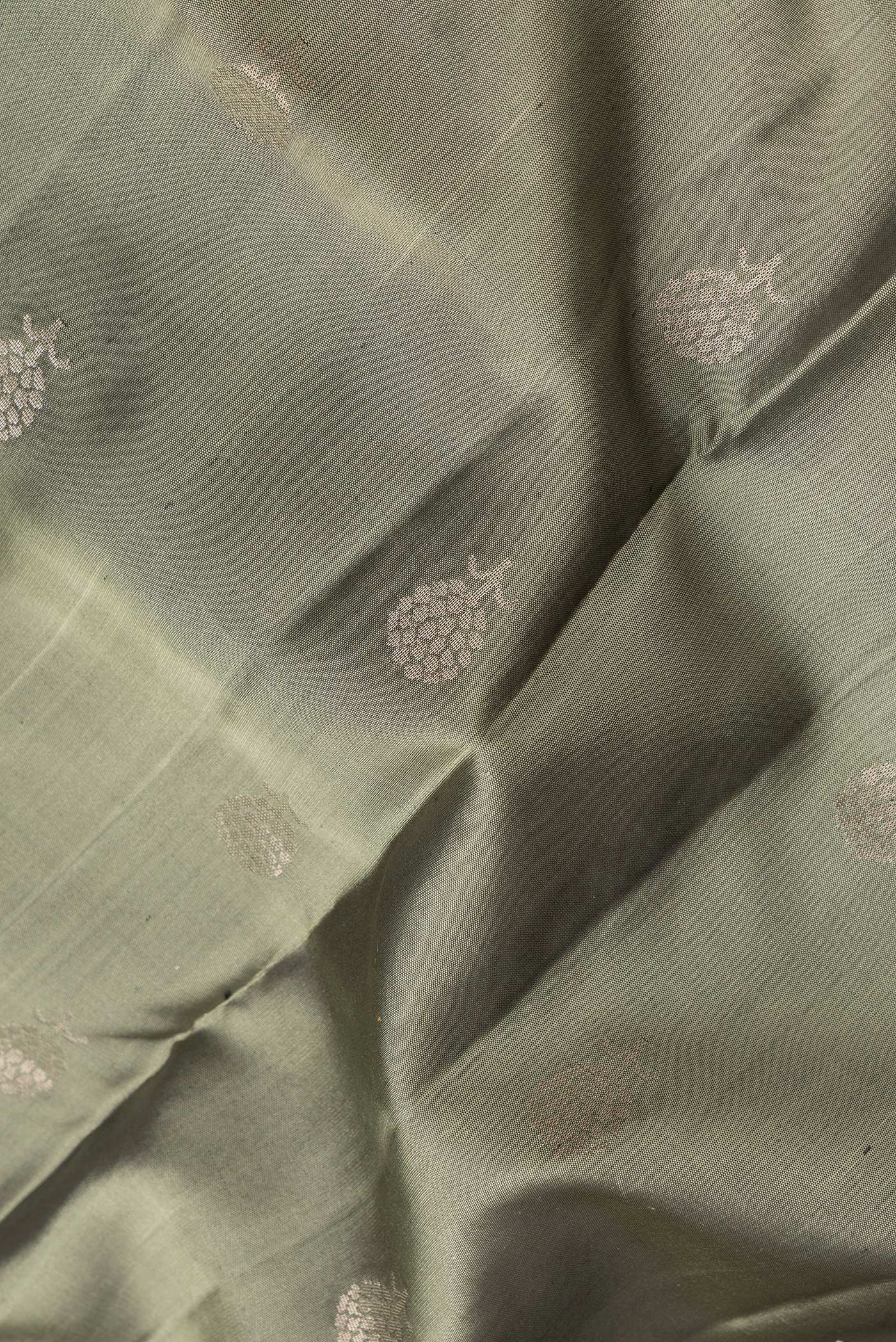 Davys Grey Soft Silk Saree - Image 2