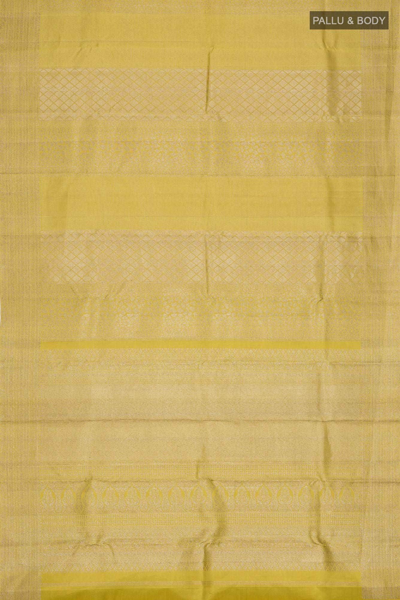 Mehandi Green Kanjivaram Silk Saree - Image 4