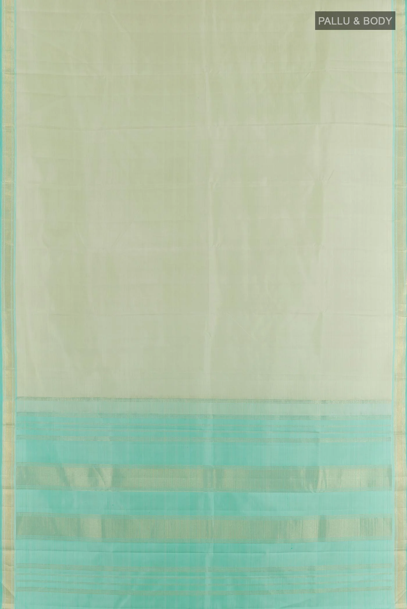 Light Green Kanjivaram Silk Saree - Image 3