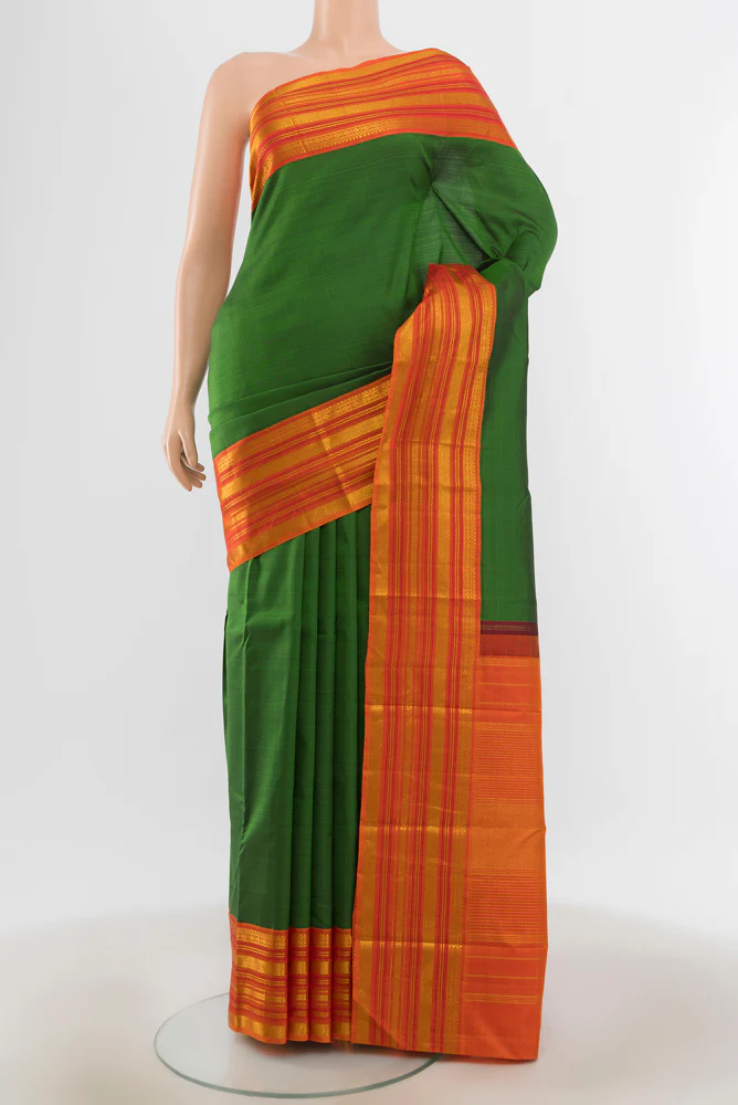 Green Kanjivaram Silk Saree