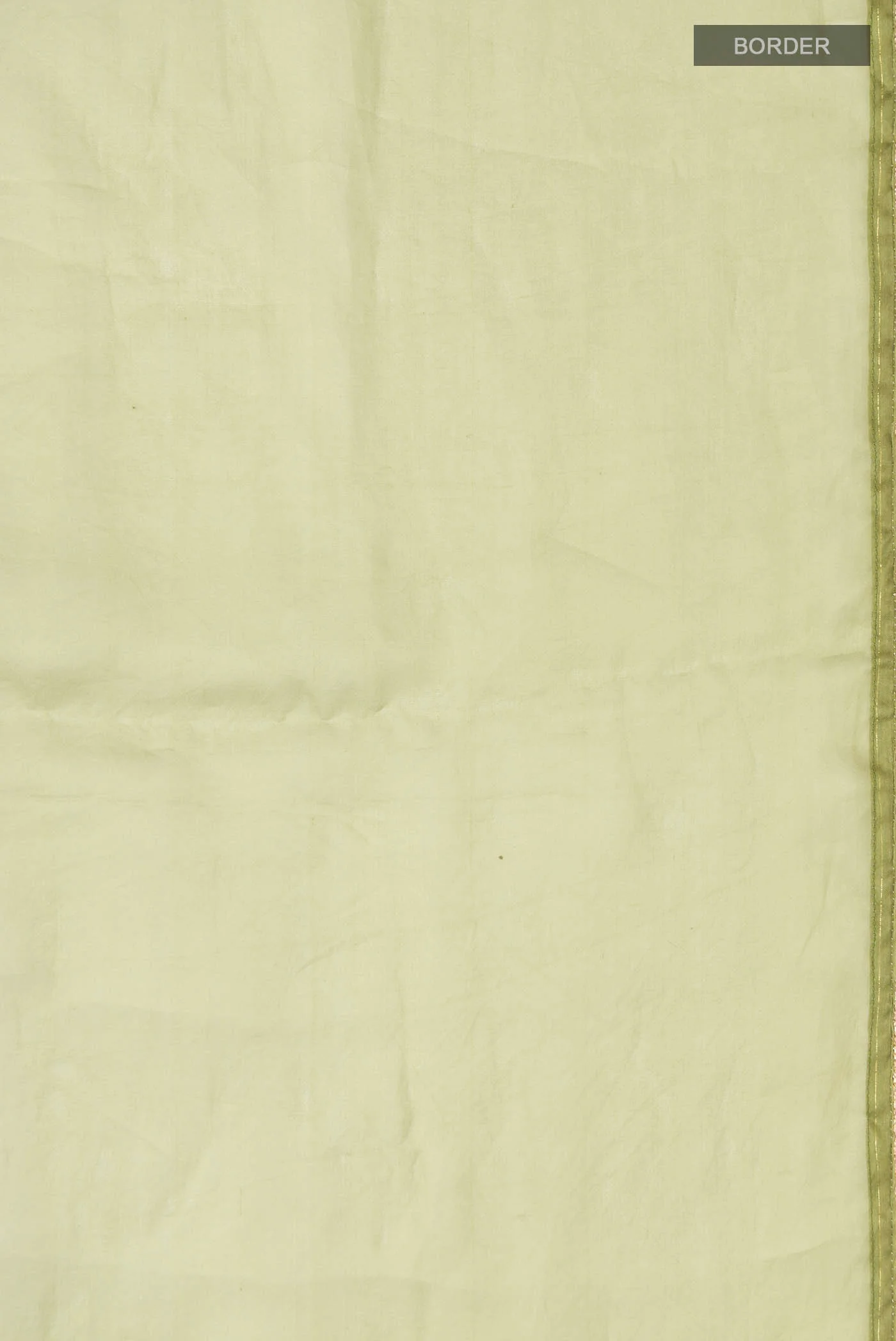 Mira-Green Organza Silk Saree - Image 6