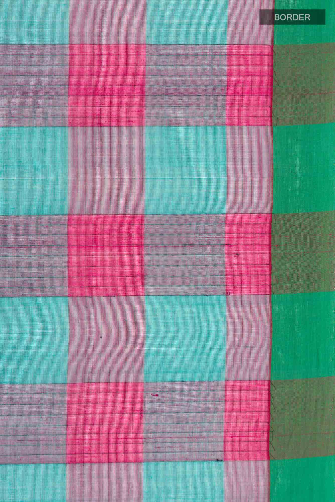 Multi Color Coimbatore Cotton Saree - Image 3