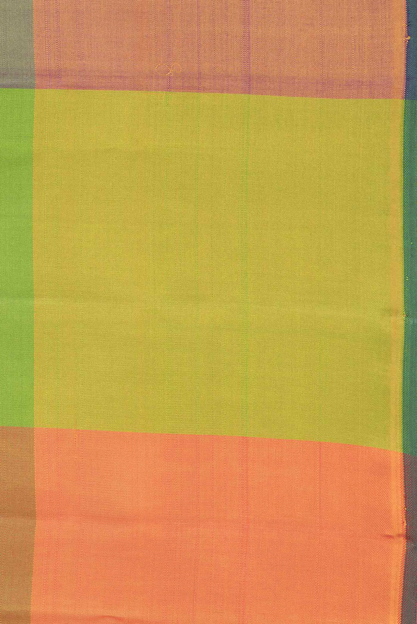 Multi Color Kanjivaram Saree - Image 3