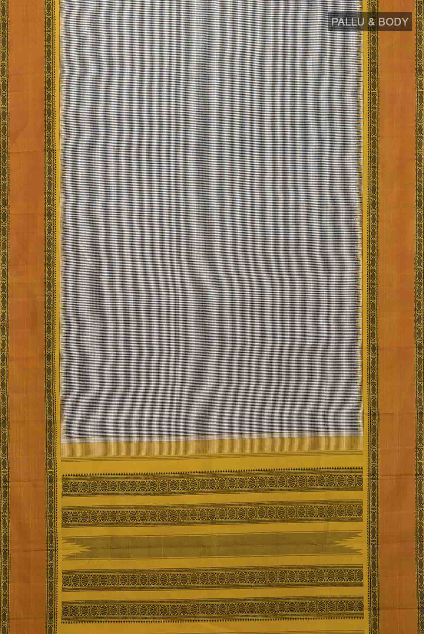 Multi Color Kanjivaram Silk Saree - Image 6