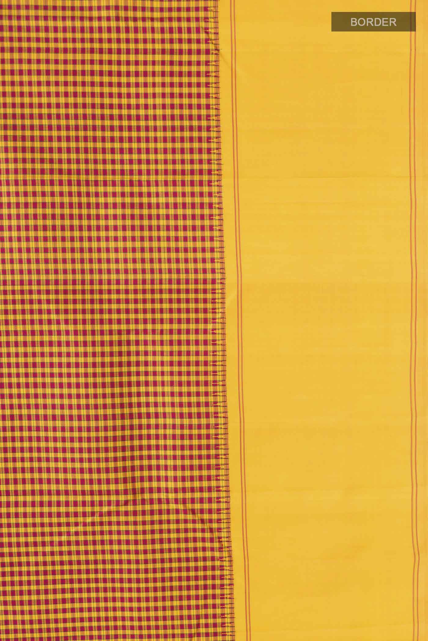 Multi Color Kanchipuram Silk Saree - Image 3