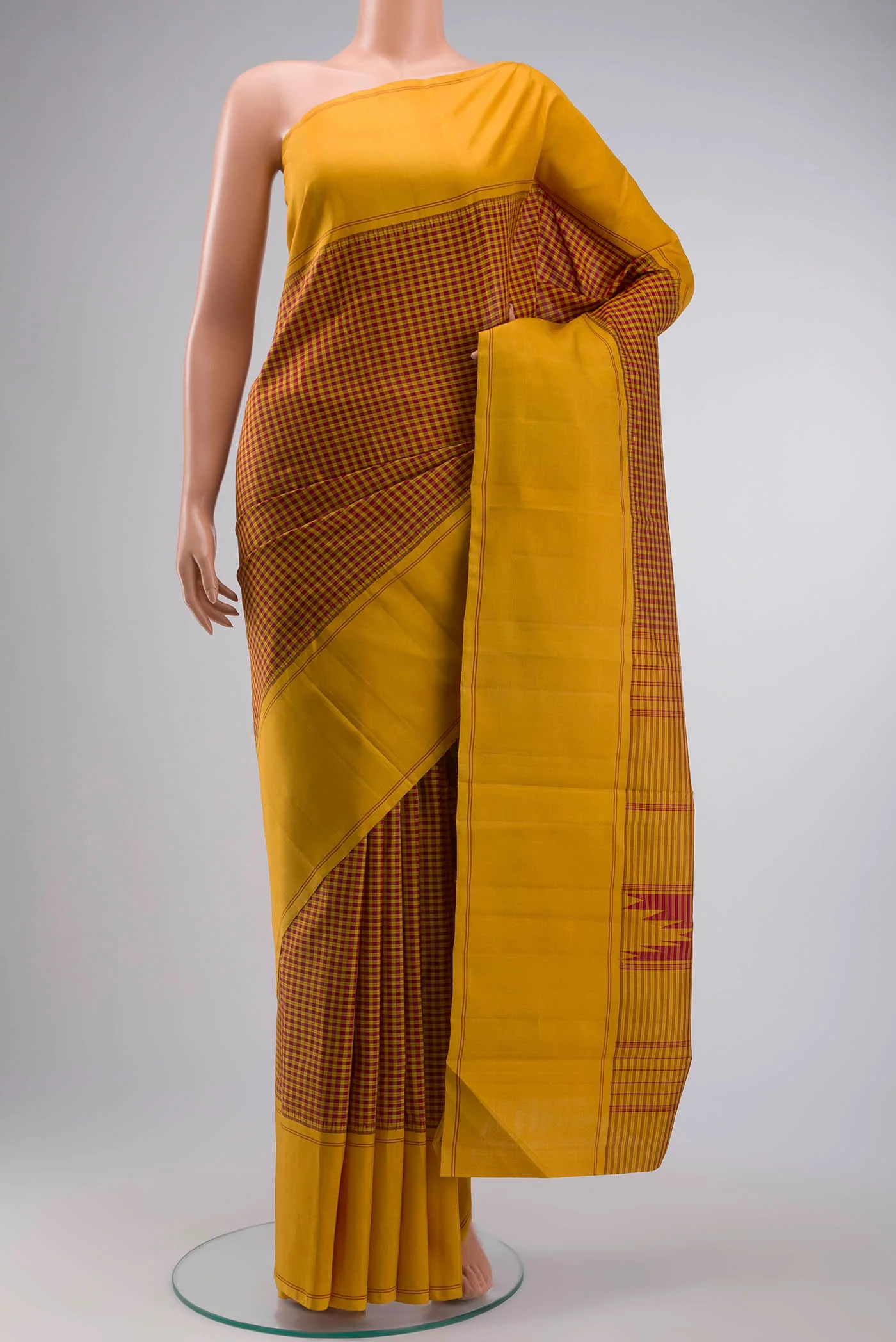 Multi Color Kanchipuram Silk Saree