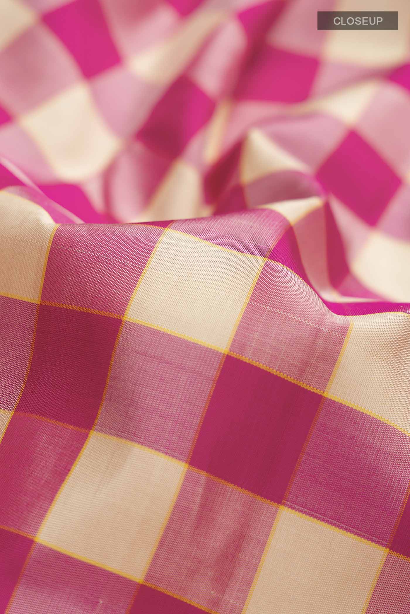 Multi Color Kanjivaram Silk Saree - Image 2
