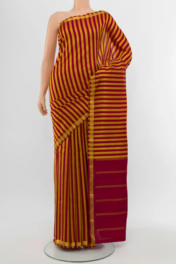 Multi Color Kanchipuram Silk Saree