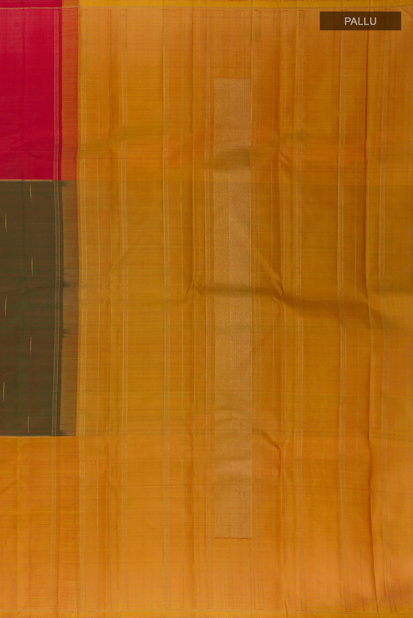 Pure Silk Pure Zari Multi Color Kanjivaram Saree - Image 6