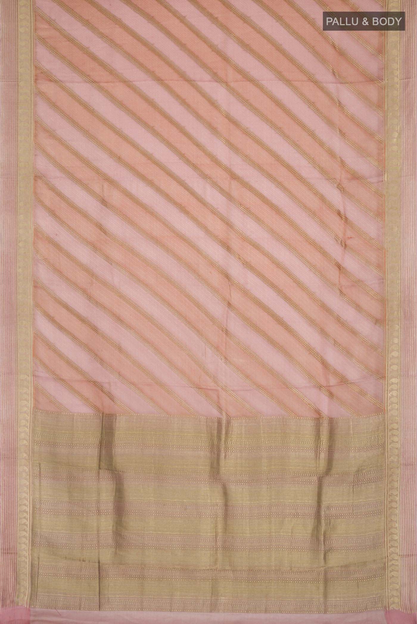 Multi Color Mysore Georgette Saree - Image 6
