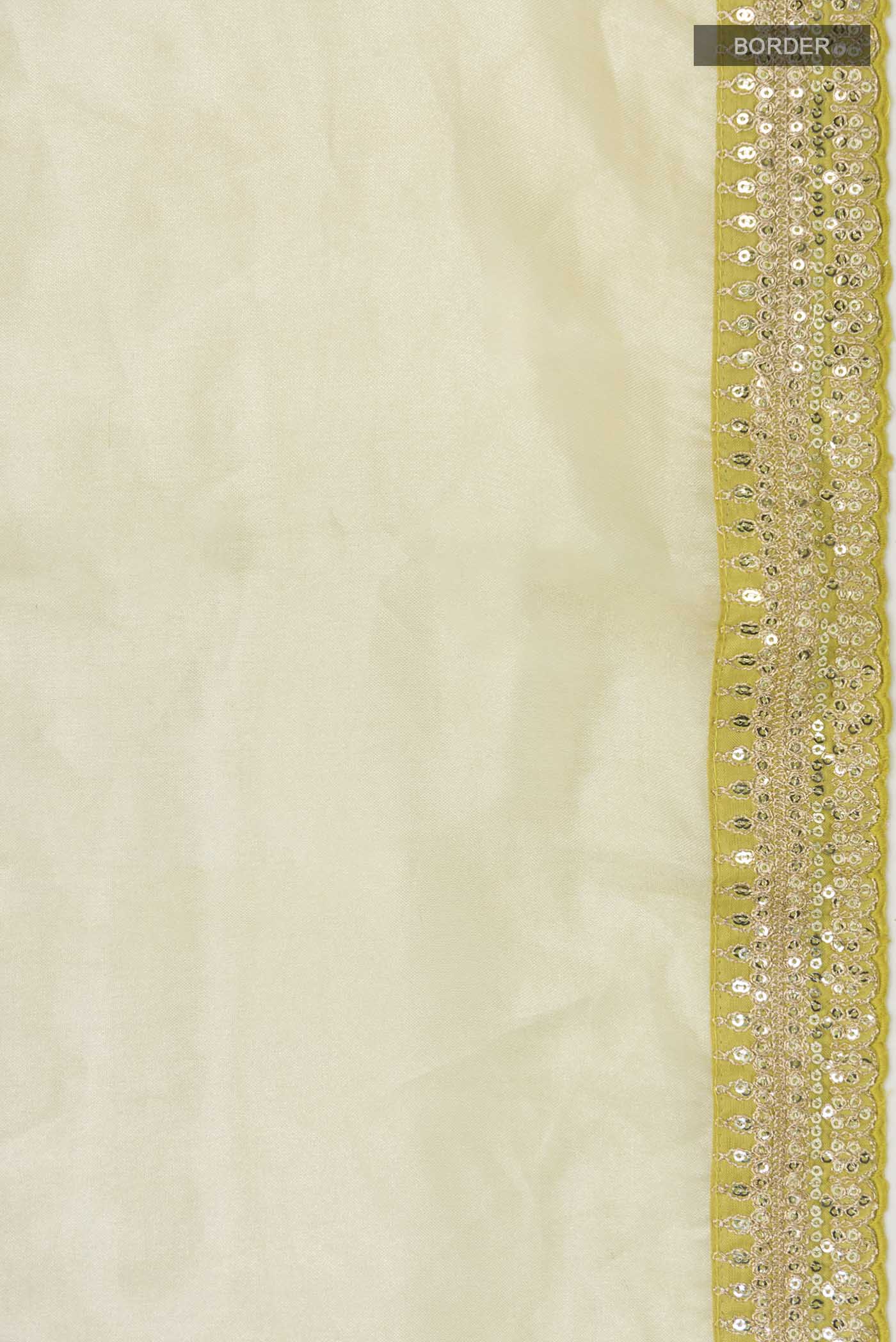 Multi Color Tissue Silk Saree - Image 3
