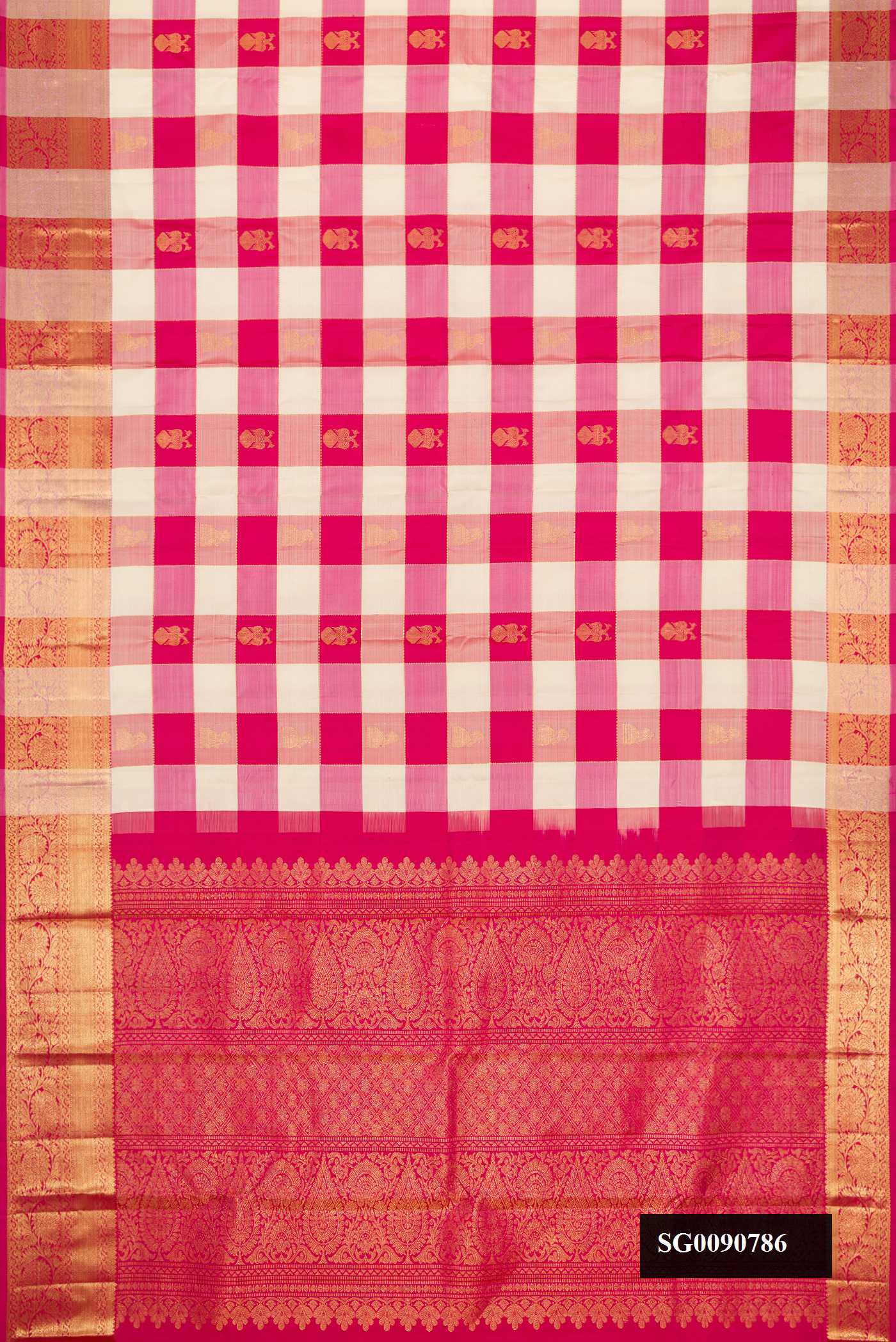 Multi Kanchipuram Silk Saree