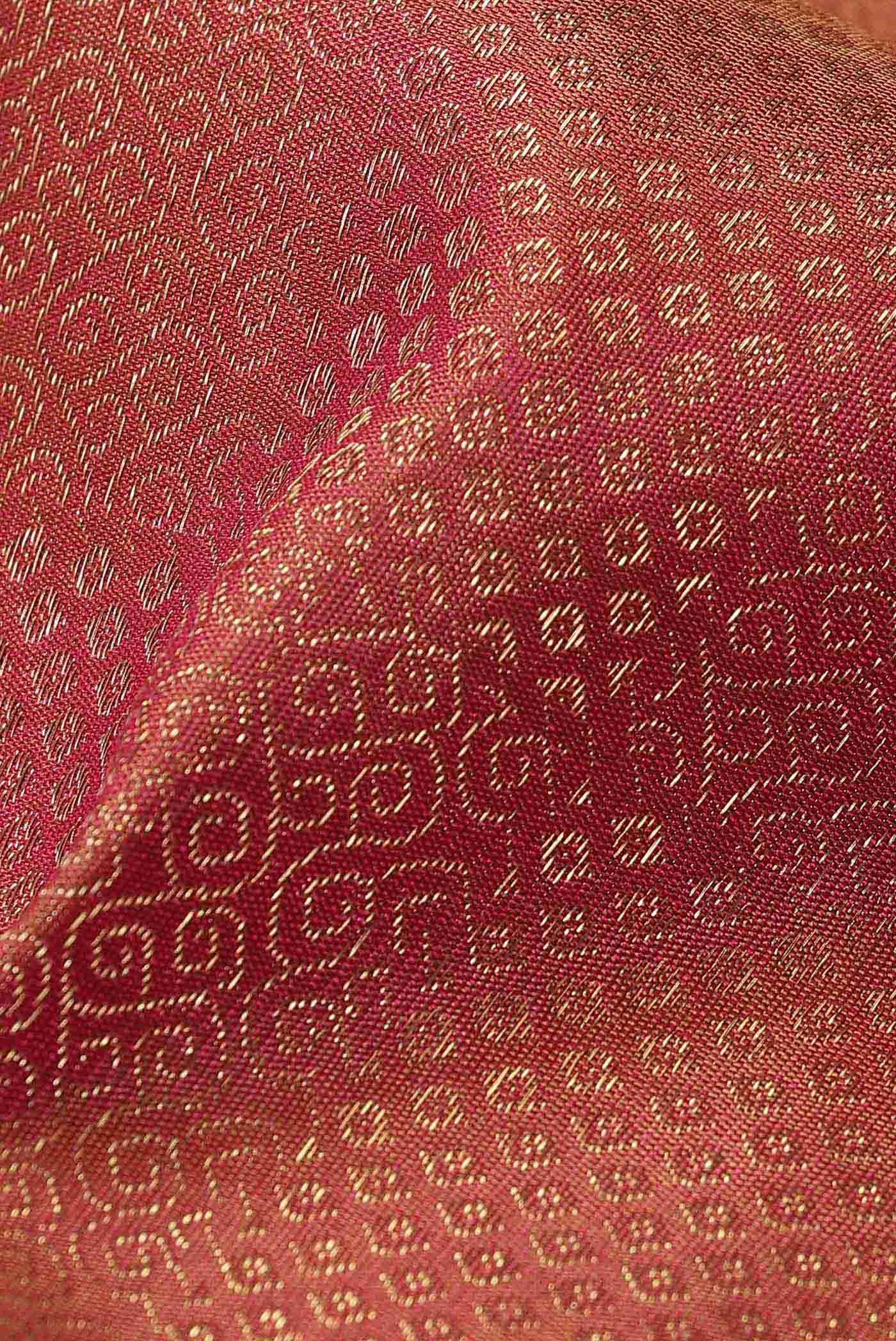 Multi Kanchipuram Silk Saree - Image 2