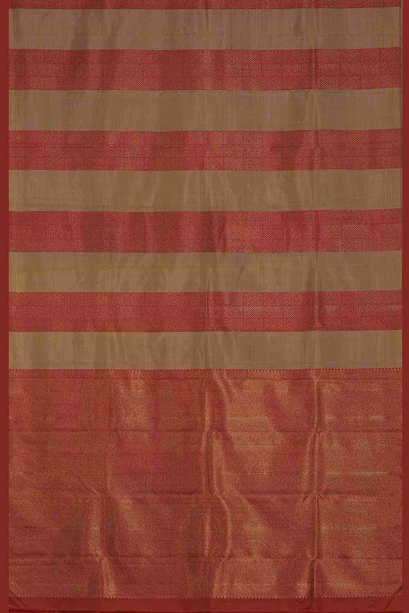 Multi Kanchipuram Silk Saree - Image 3