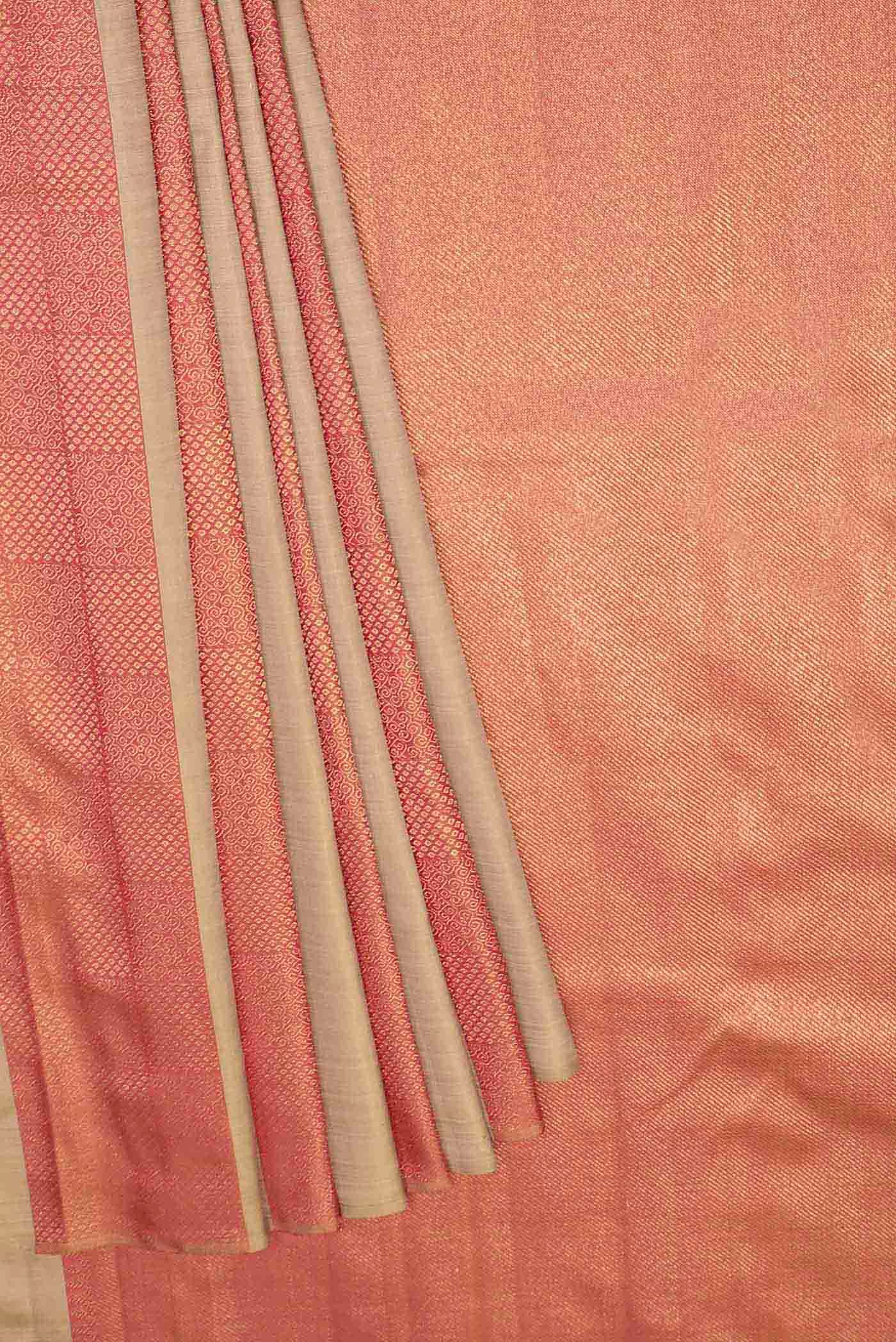 Multi Kanchipuram Silk Saree - Image 4