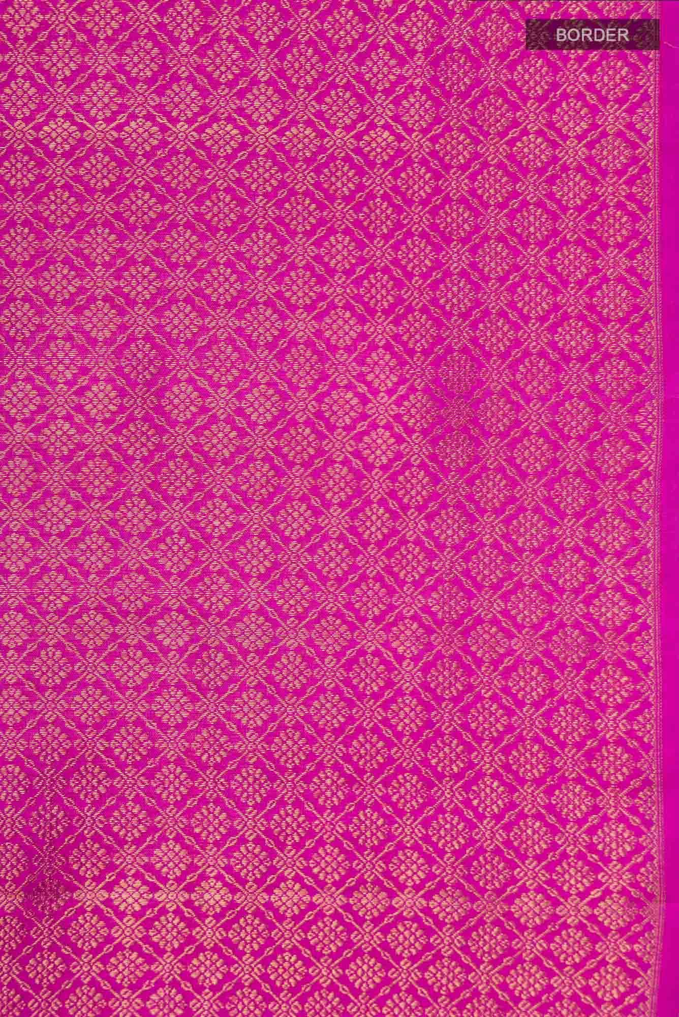 Multi Kanchipuram Silk Saree - Image 6
