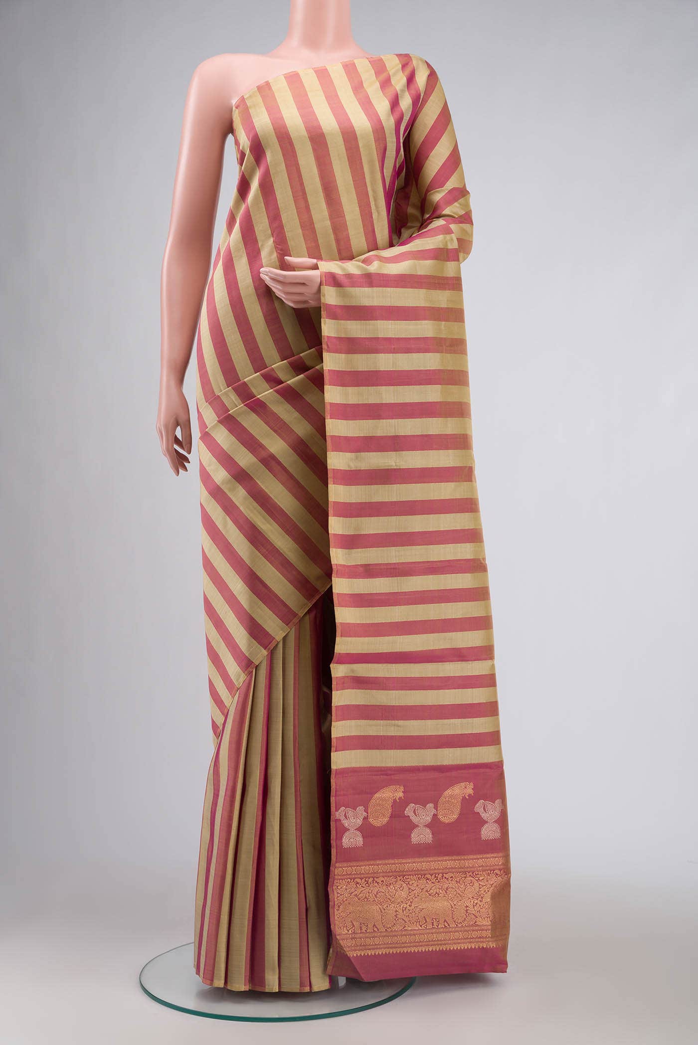 Multi Kanjivaram Silk Saree