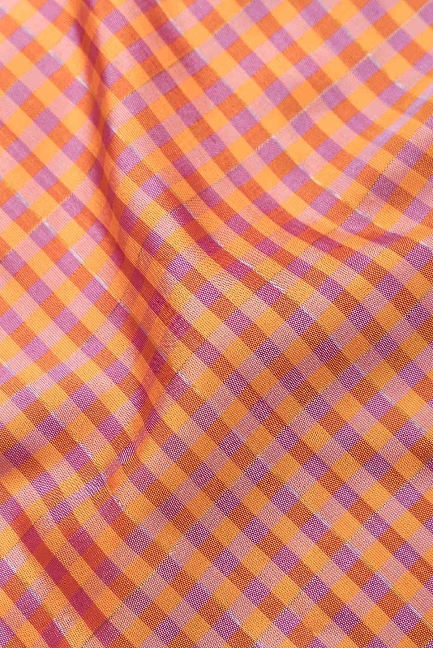 Pure Silk Pure Zari Multi Kanjivaram Saree - Image 3