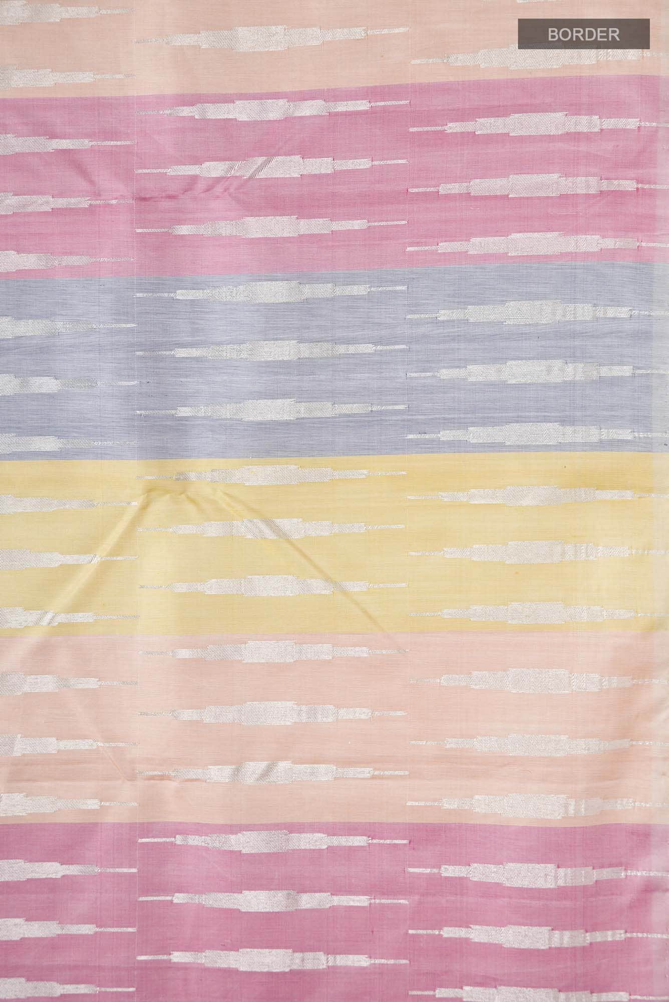 Multi Kanchipuram Silk Saree - Image 6