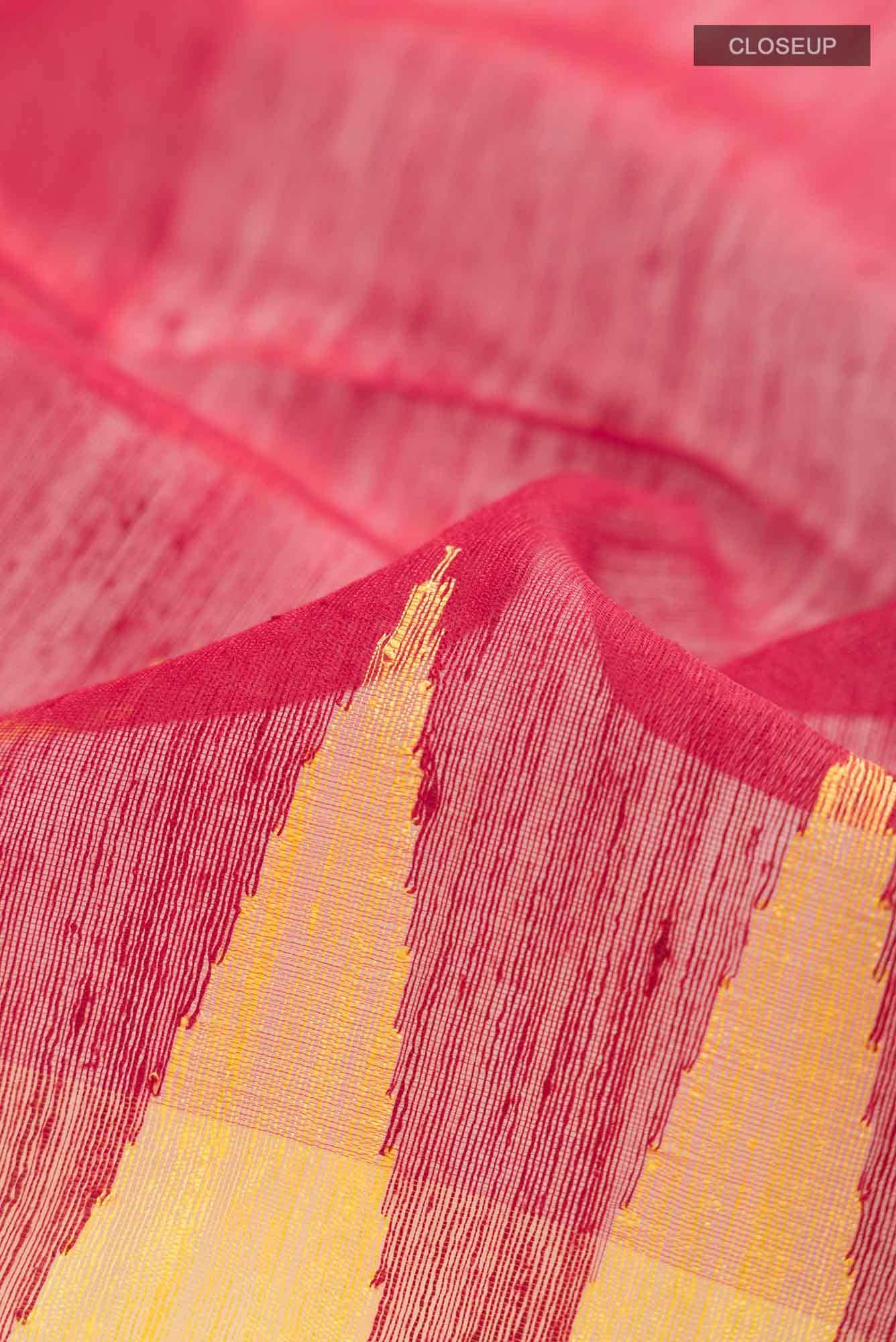 Multi Raw Silk Saree - Image 2