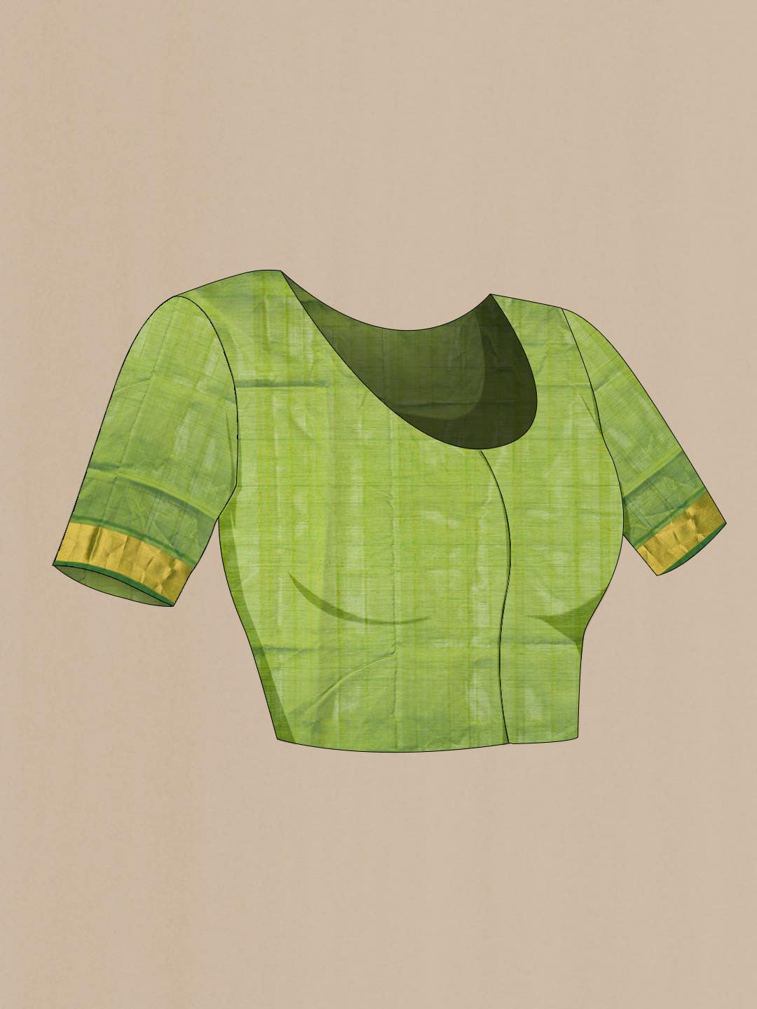 Multi Silk Cotton Saree - Image 5