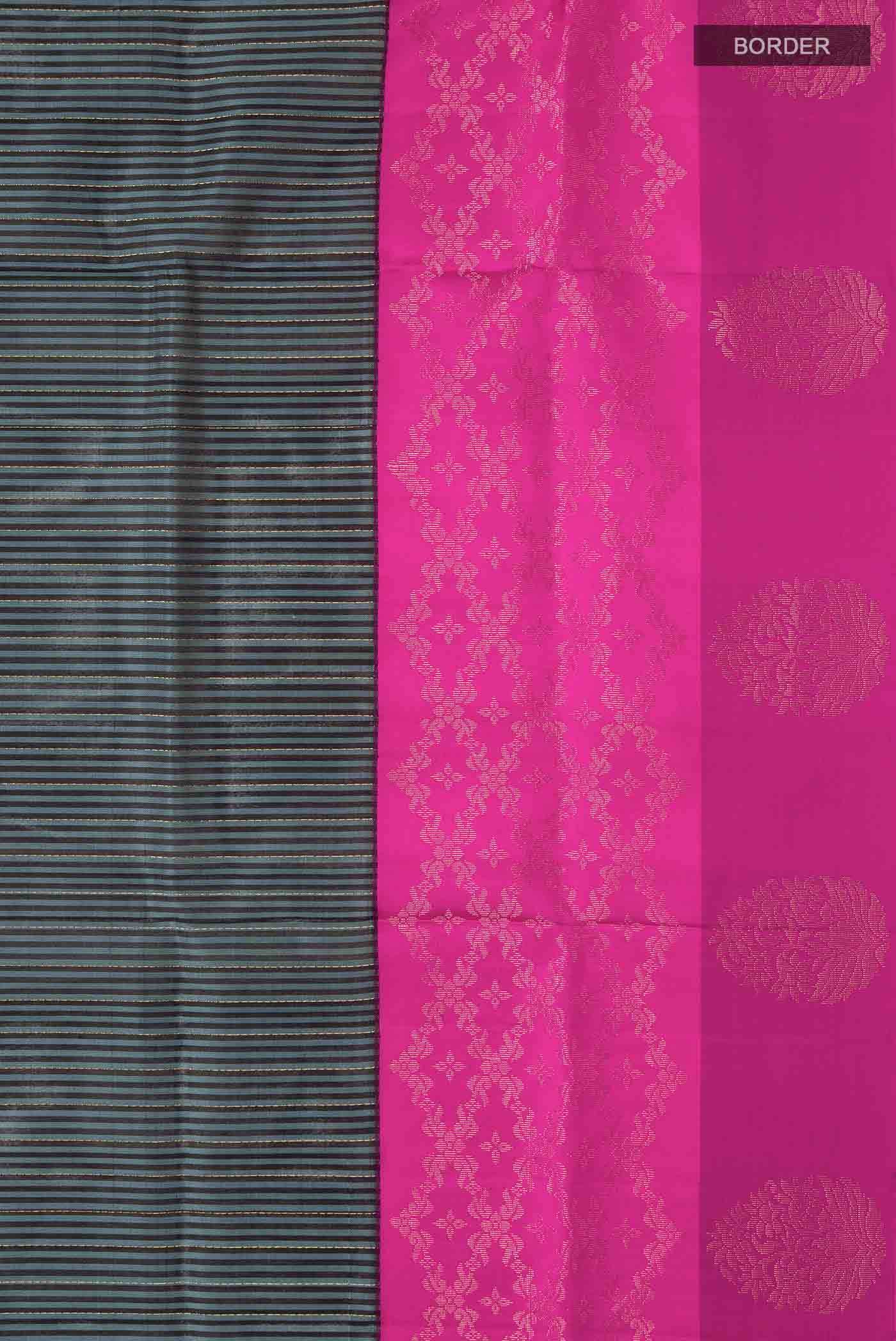Multi Soft Silk Saree - Image 5