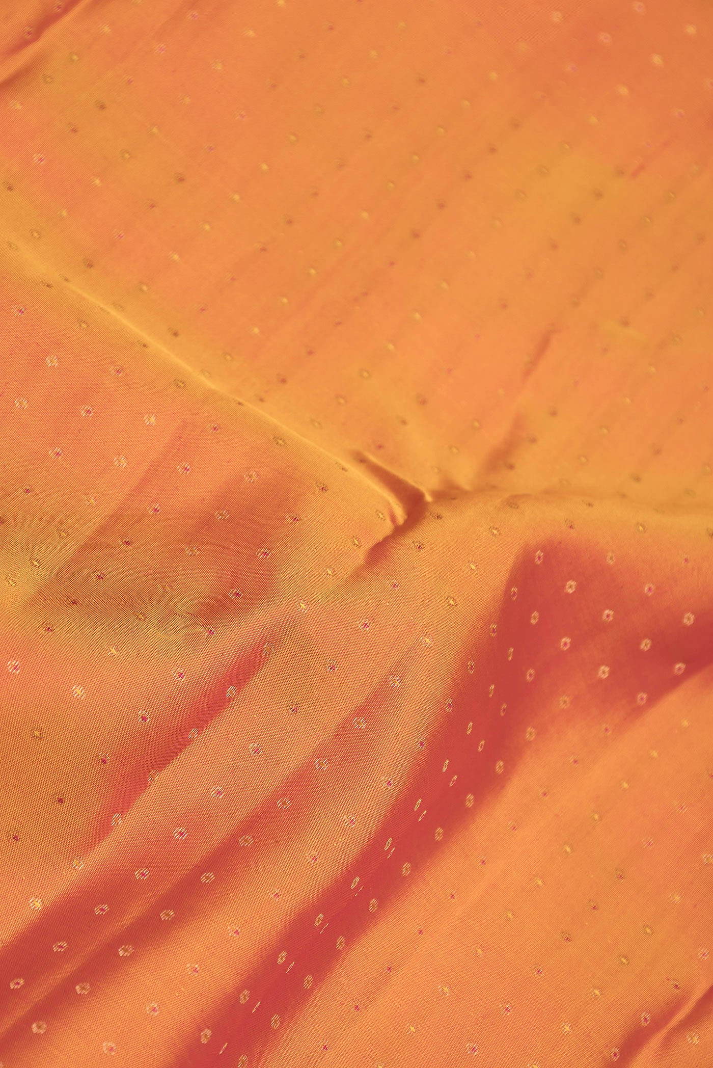 Mustard Kanchipuram Silk Saree - Image 2