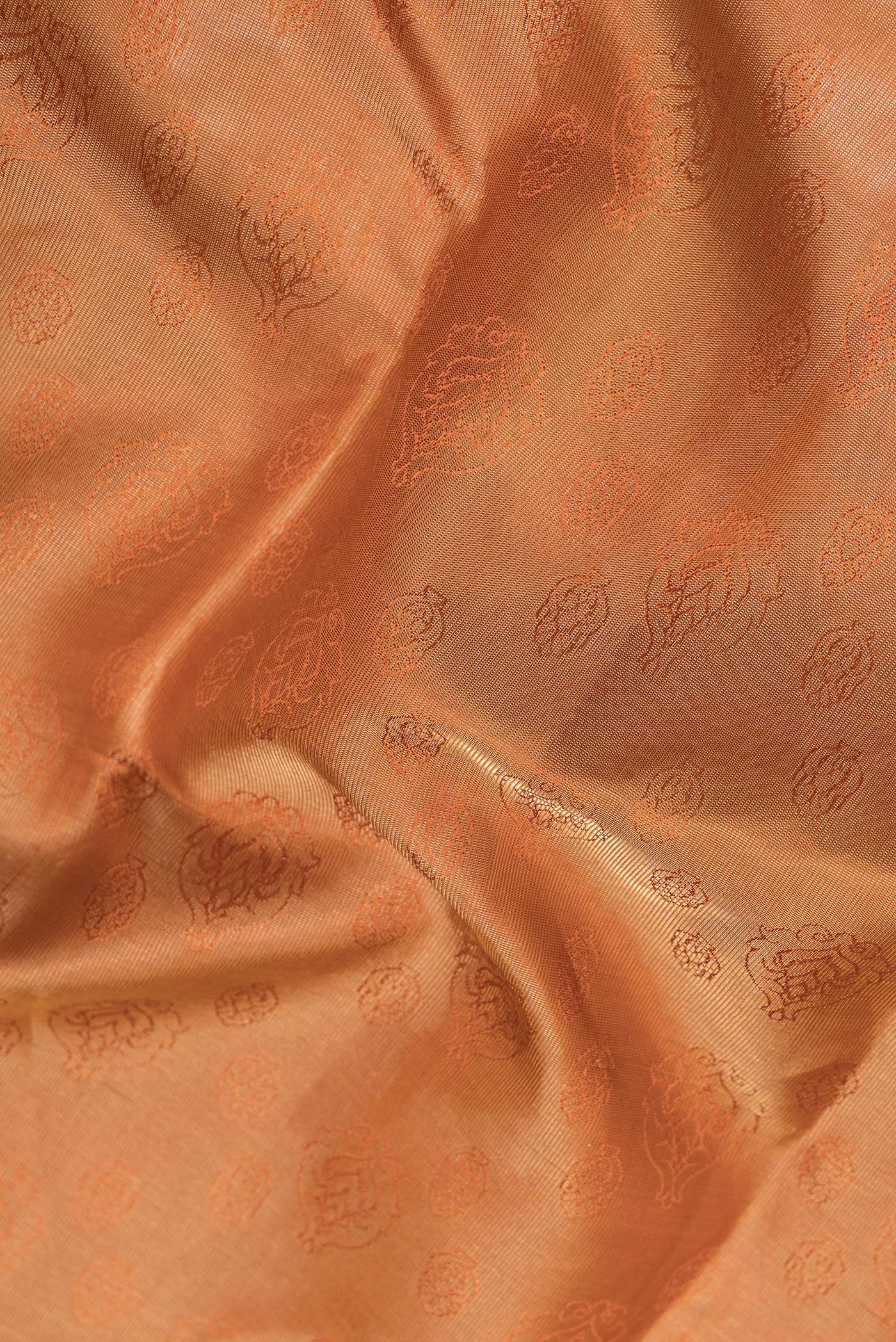Mustard Kanchipuram Silk Saree - Image 2