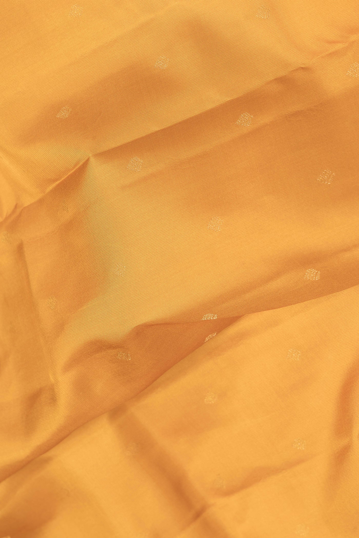 Mustard Kanchipuram Silk Saree - Image 2