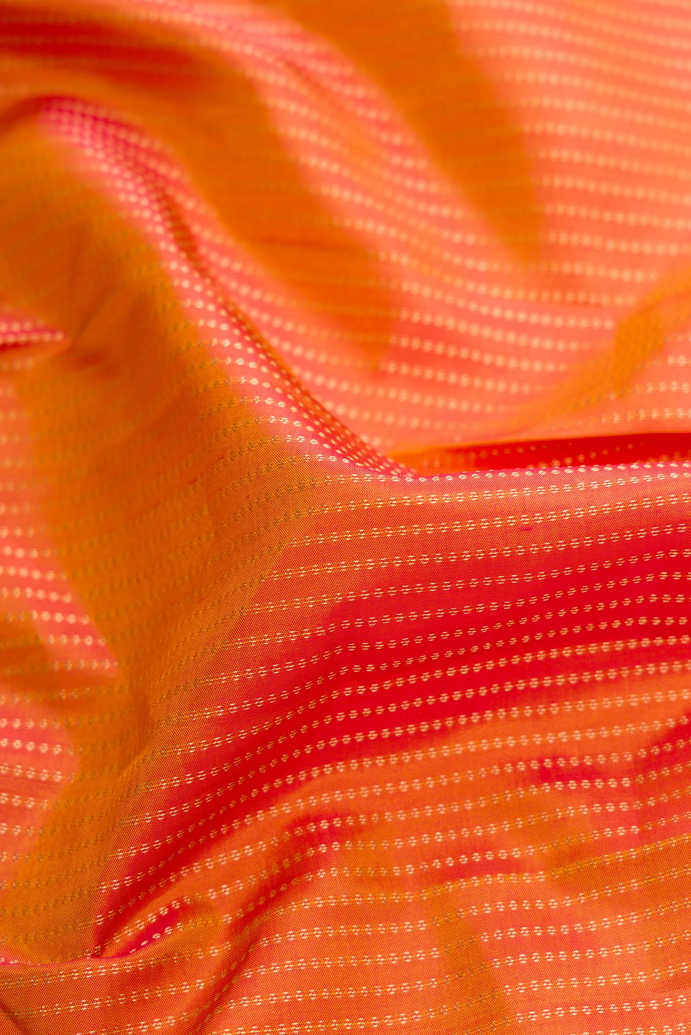 Mustard Dual Tone Kanchipuram Silk Saree - Image 2