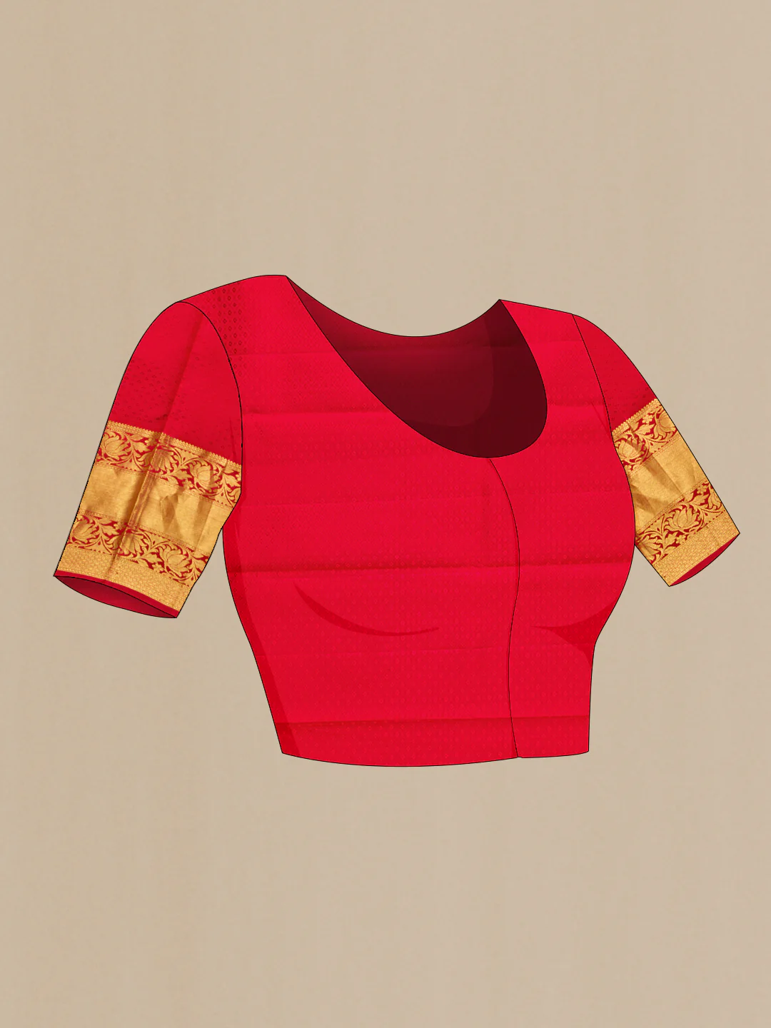 Mustard Kanjivaram Silk Saree - Image 5