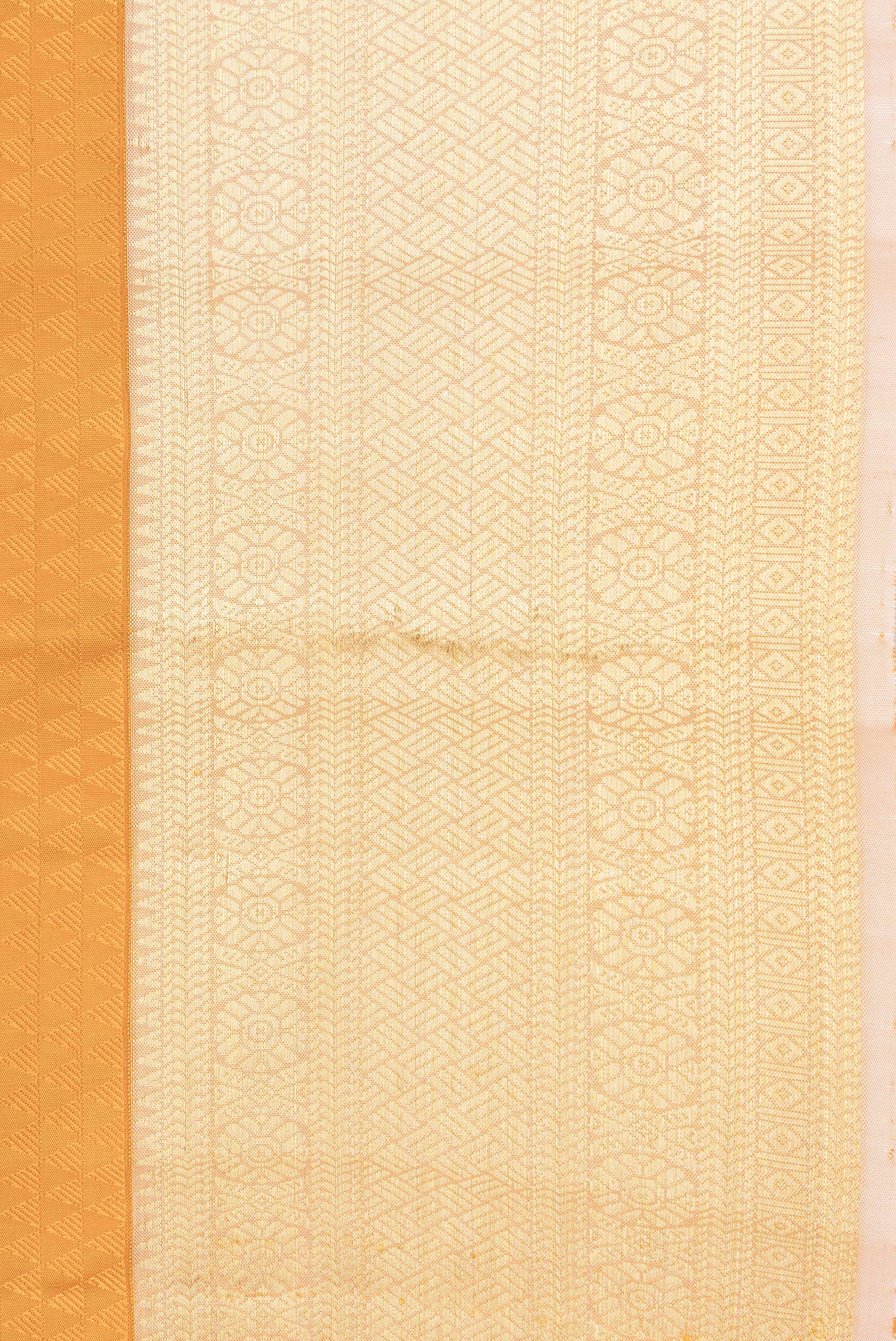 Mustard Kanjivaram Silk Saree - Image 3