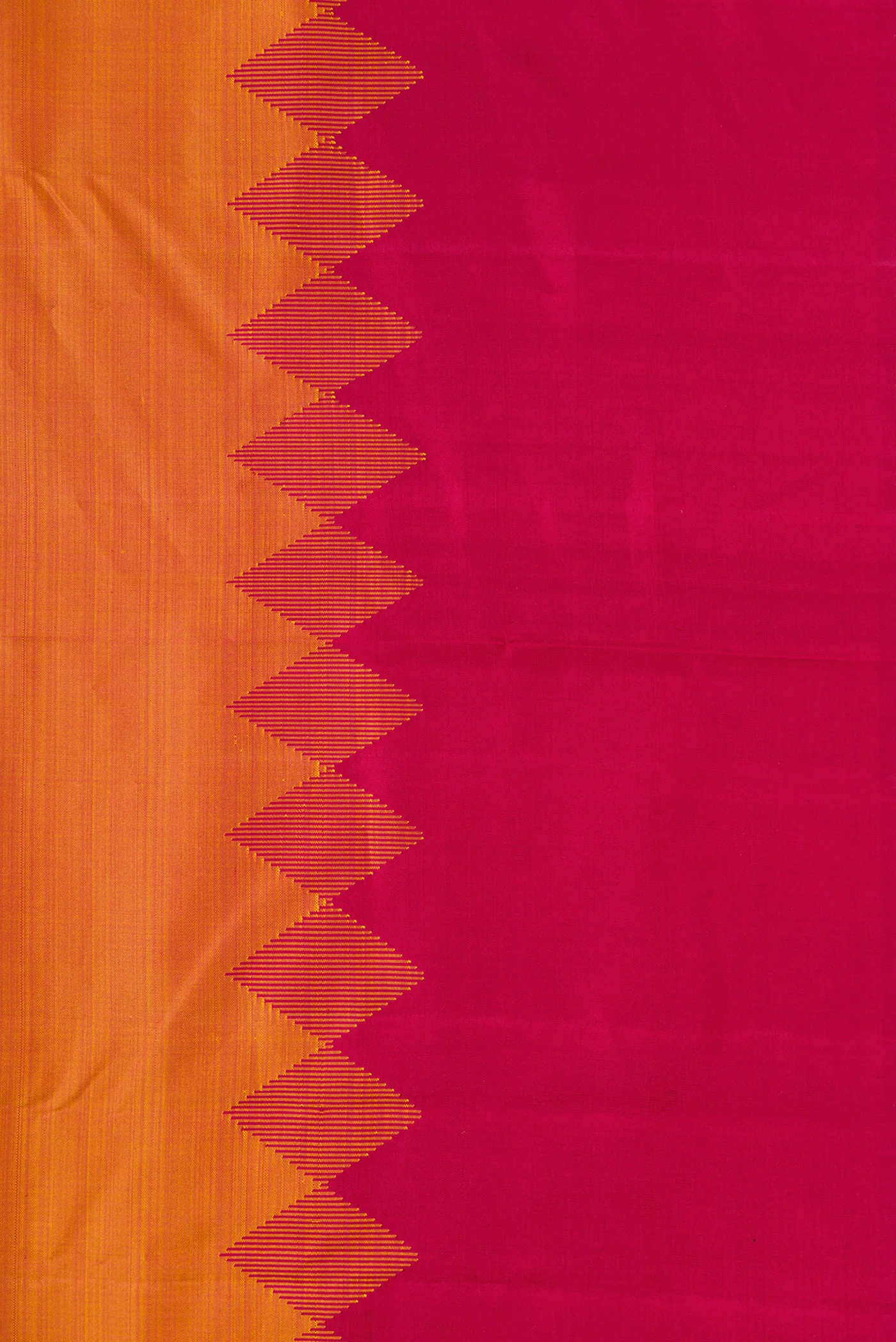 Mustard Kanjivaram Silk Saree - Image 3