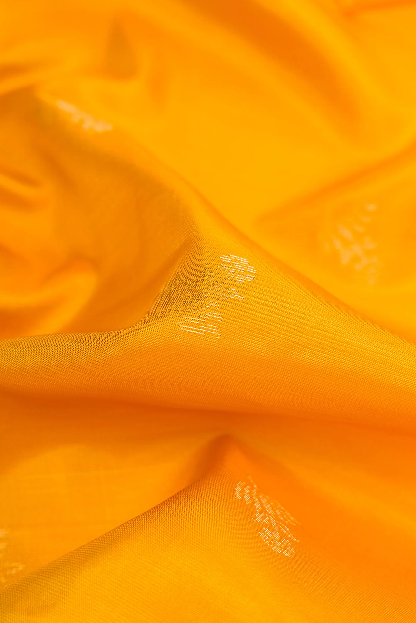 Mustard Dual Tone Soft Silk Saree - Image 2