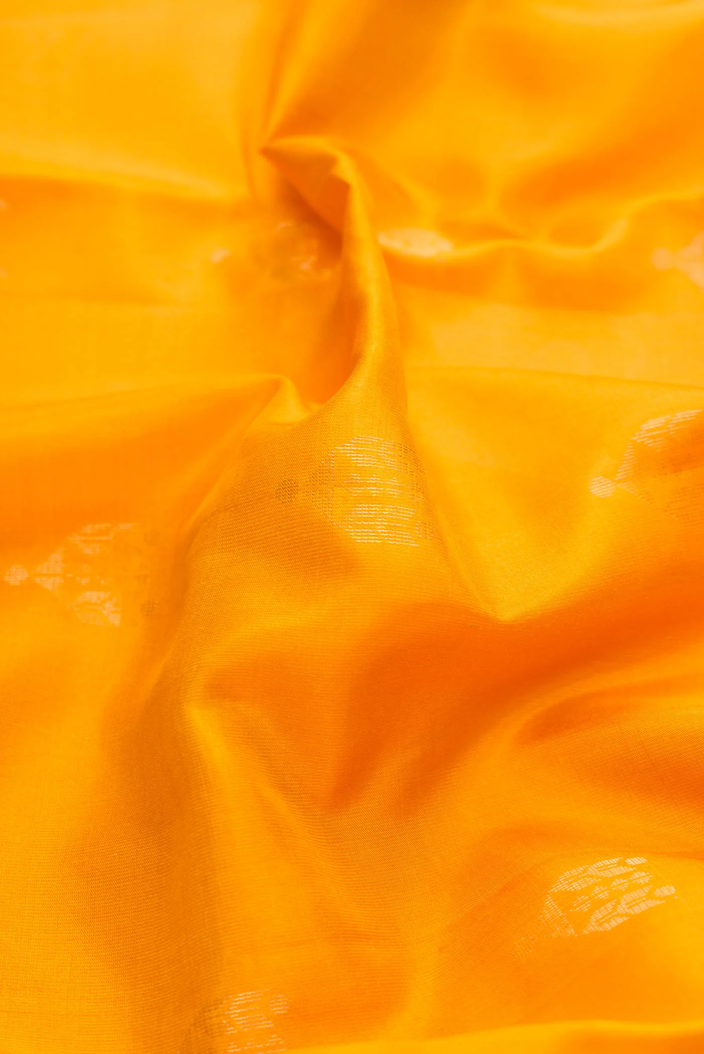 Mustard Dual Tone Soft Silk Saree - Image 2