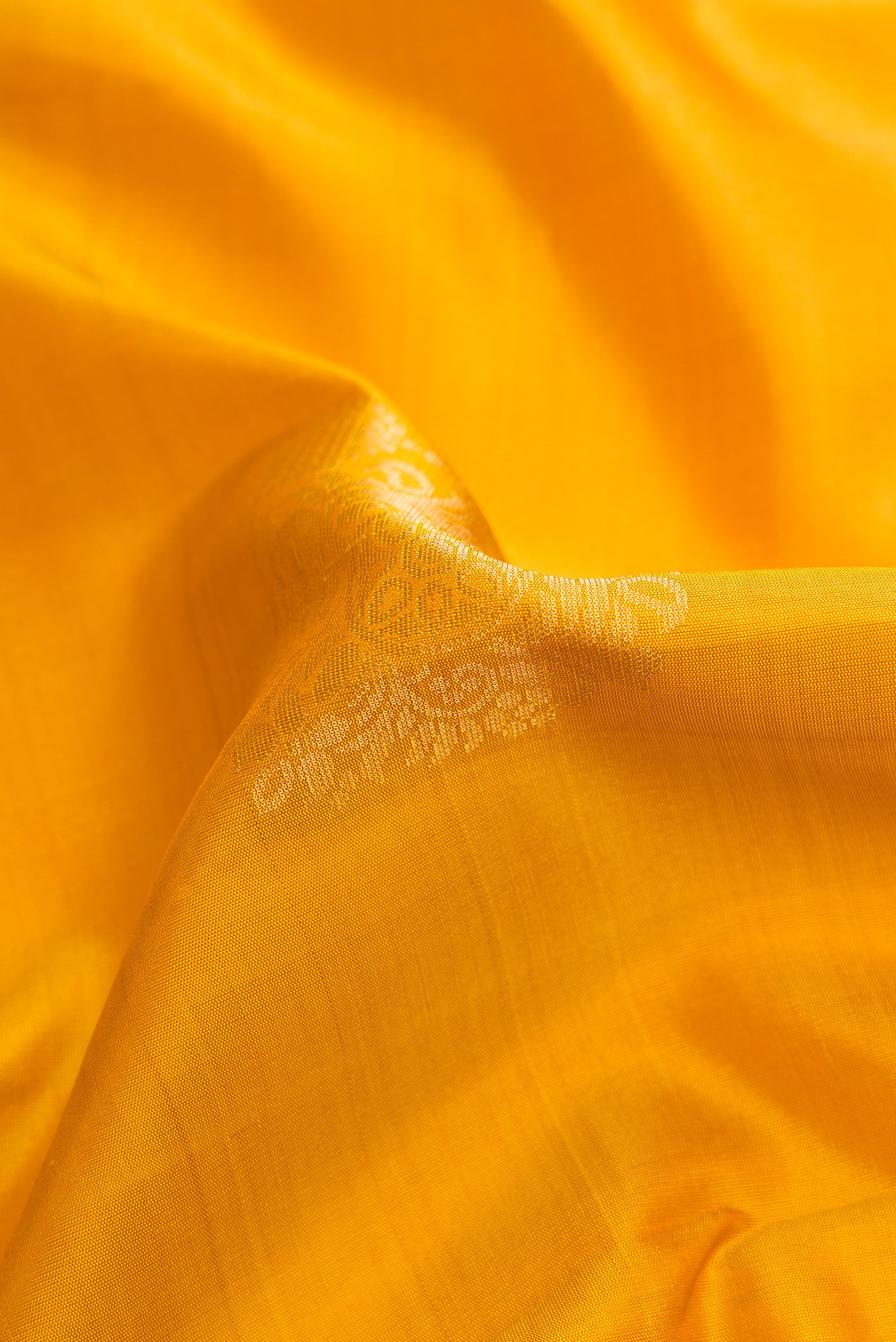 Mustard Soft Silk Saree - Image 2