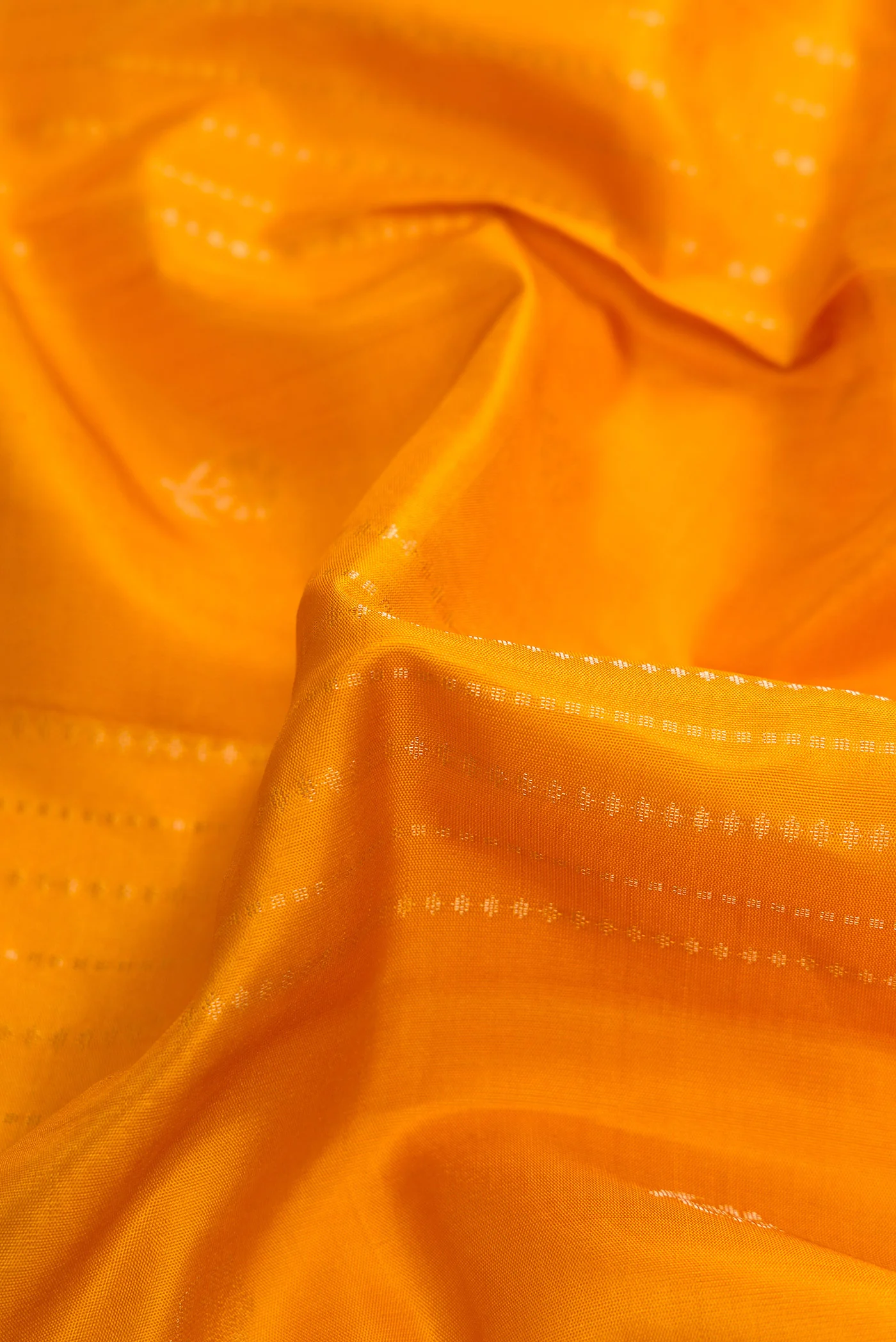 Yellow Soft Silk Saree - Image 2