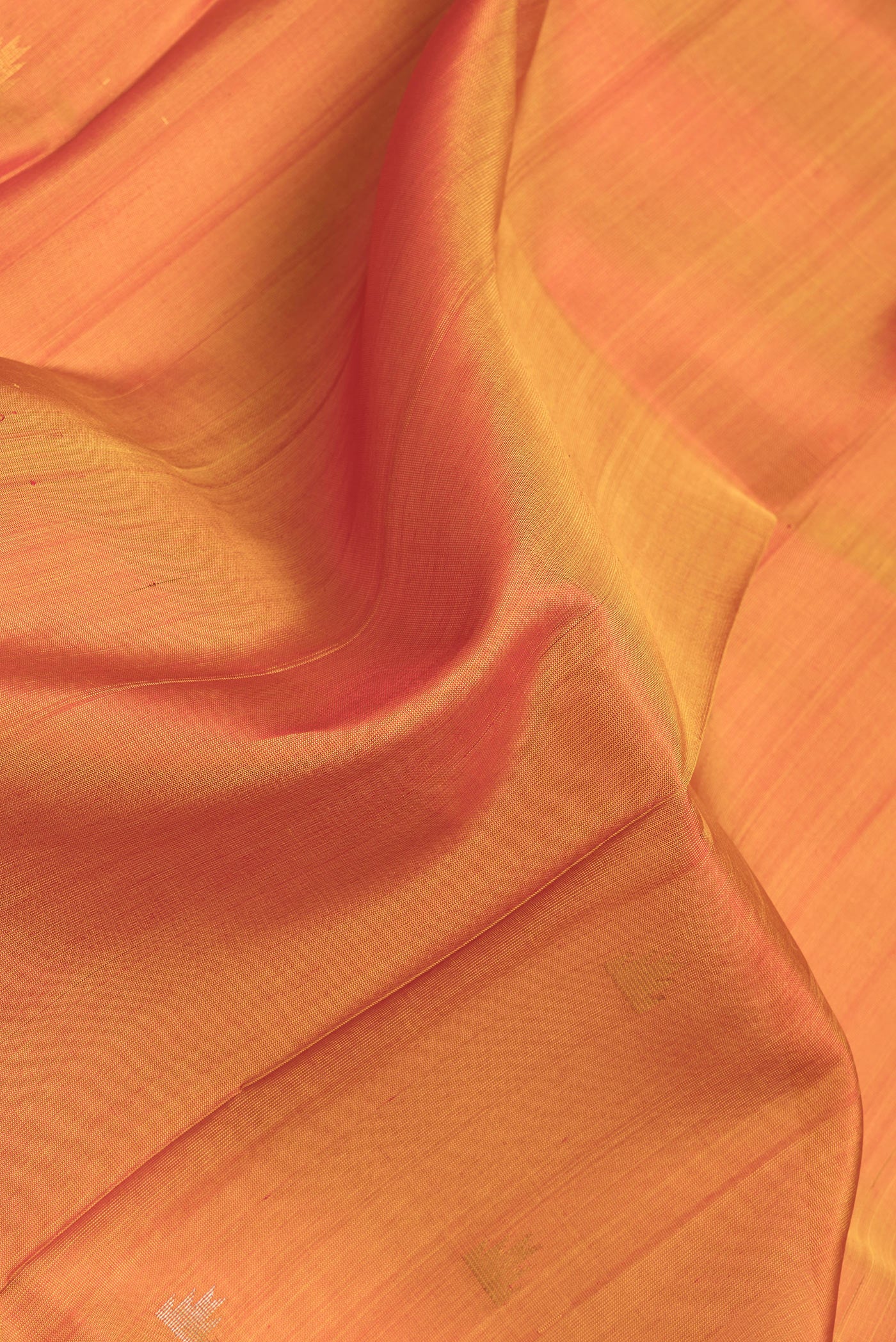 Mustard Dual Tone Uppada Silk Saree - Image 2