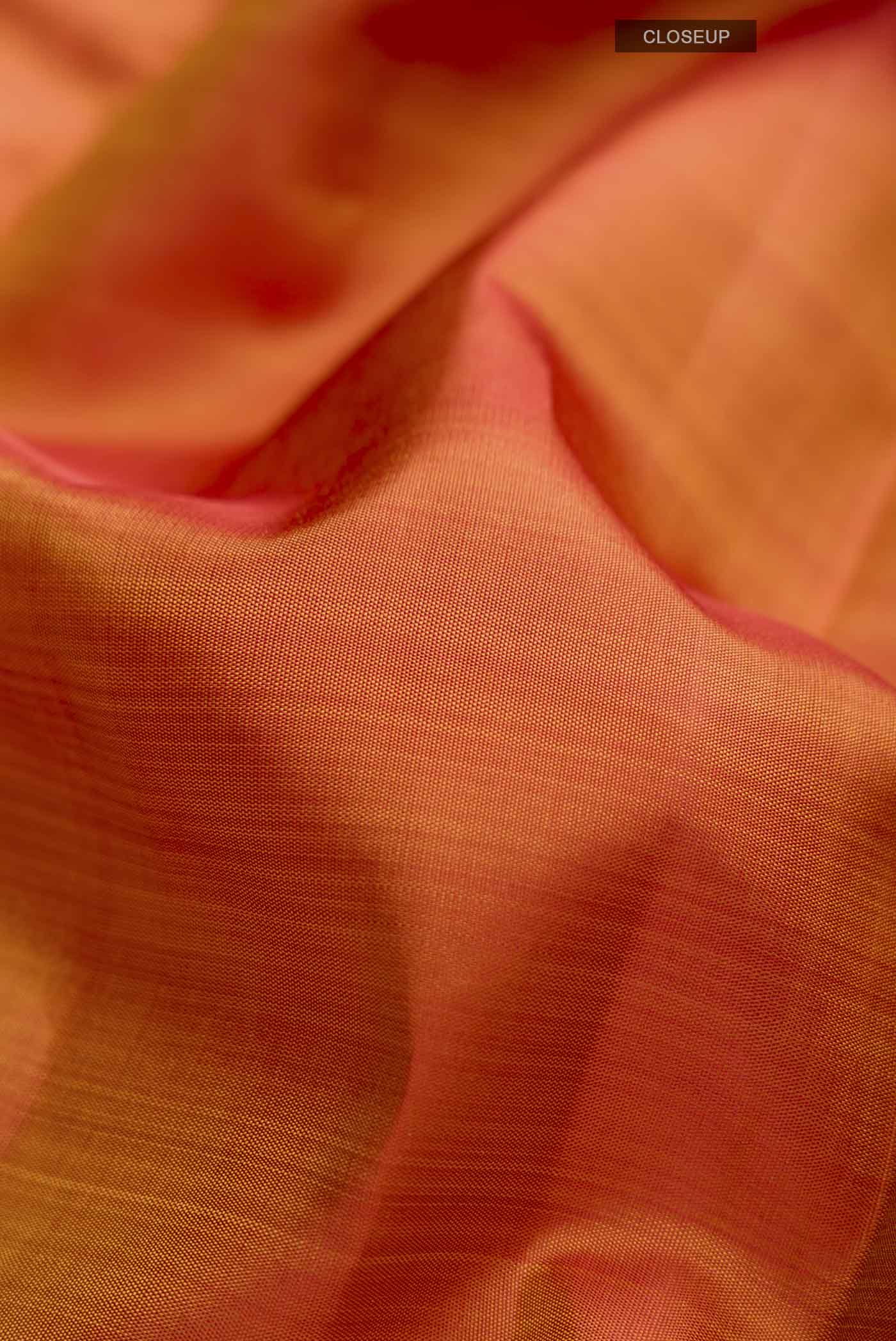 Mustard Kanchipuram Silk Saree - Image 2