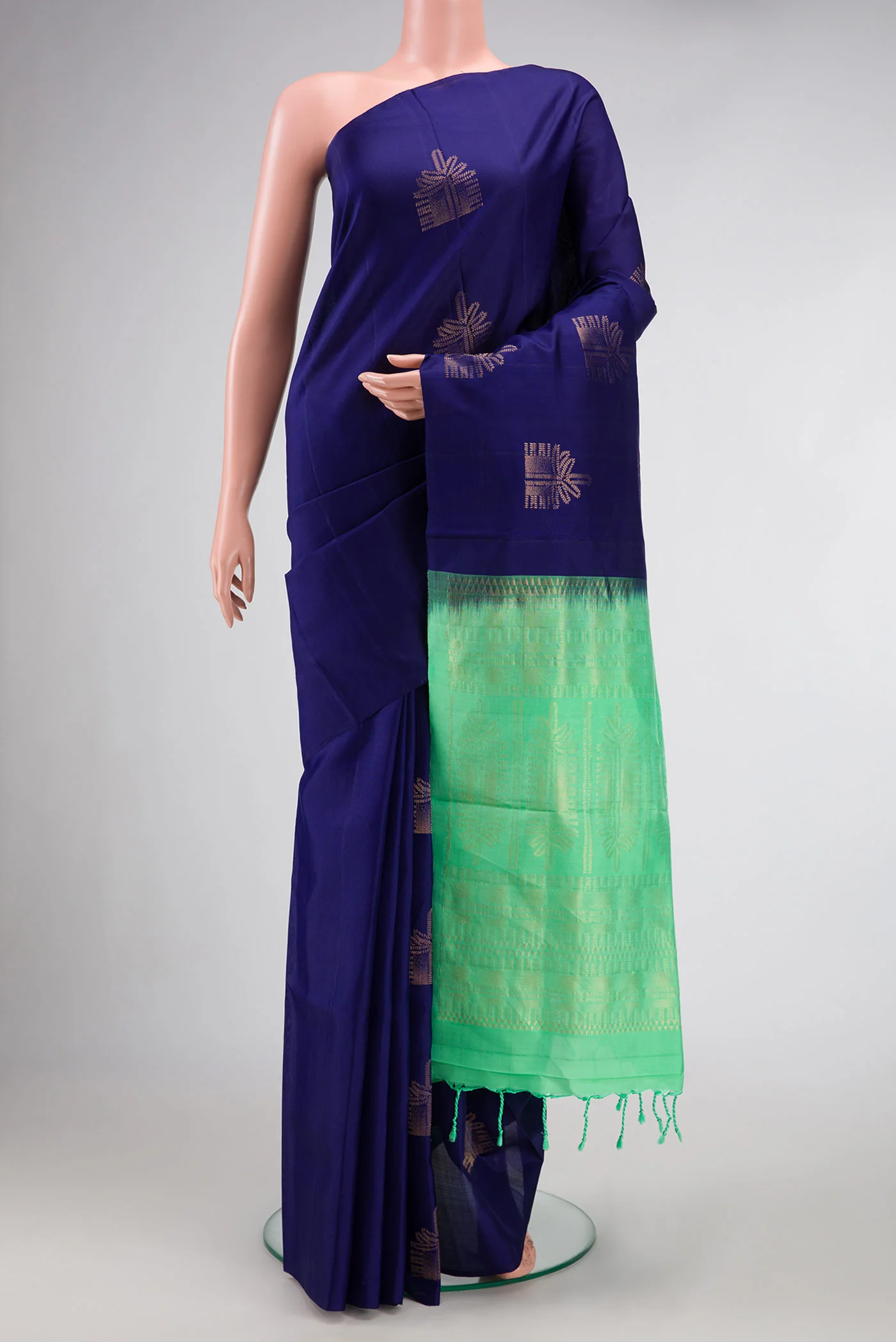 Dark Blue Soft Silk Saree