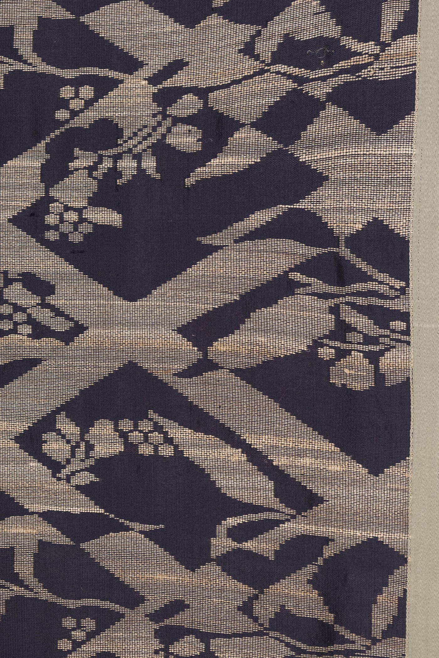 Black Banarasi Silk Saree - Image 3