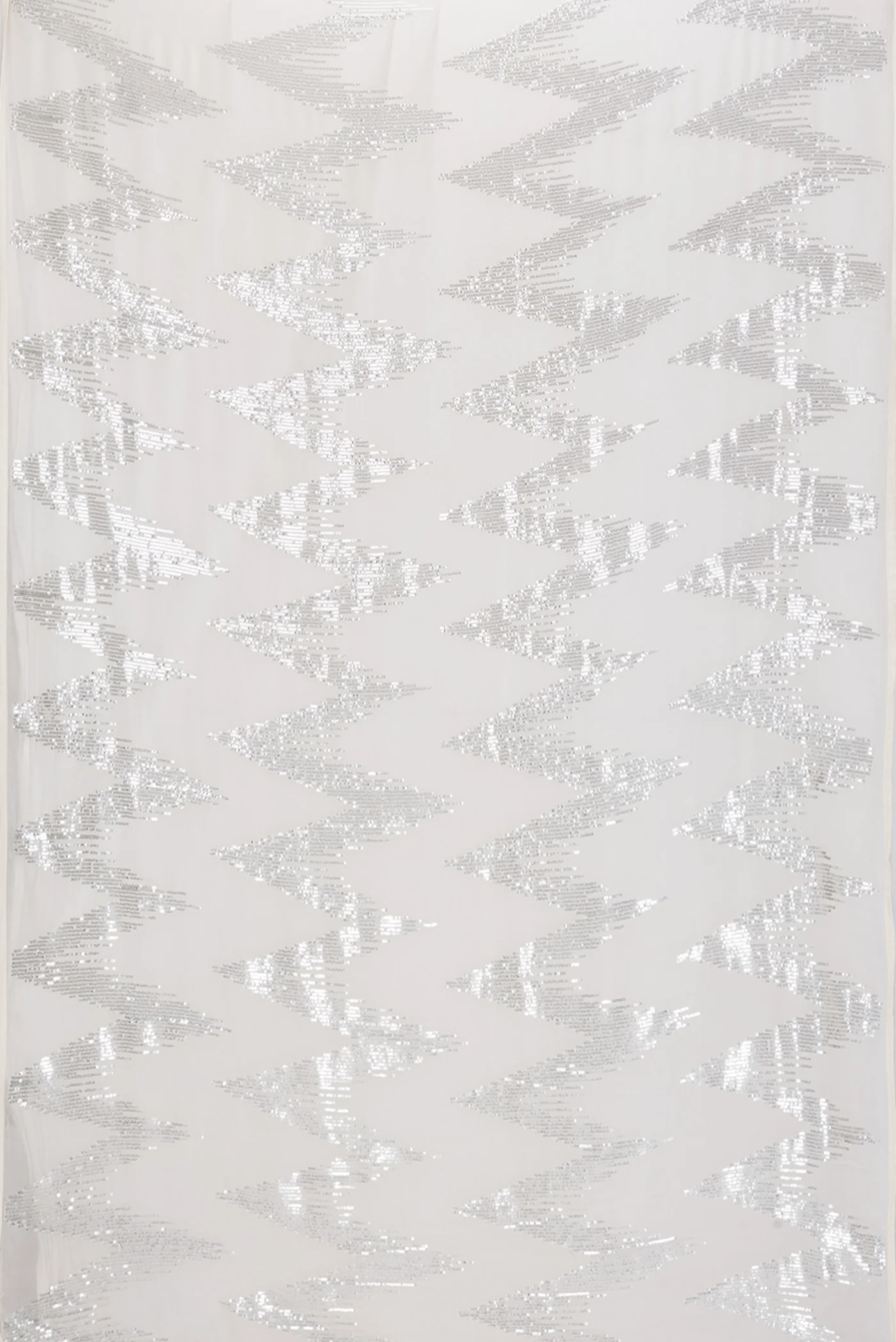 Off White Georgette Saree - Image 6