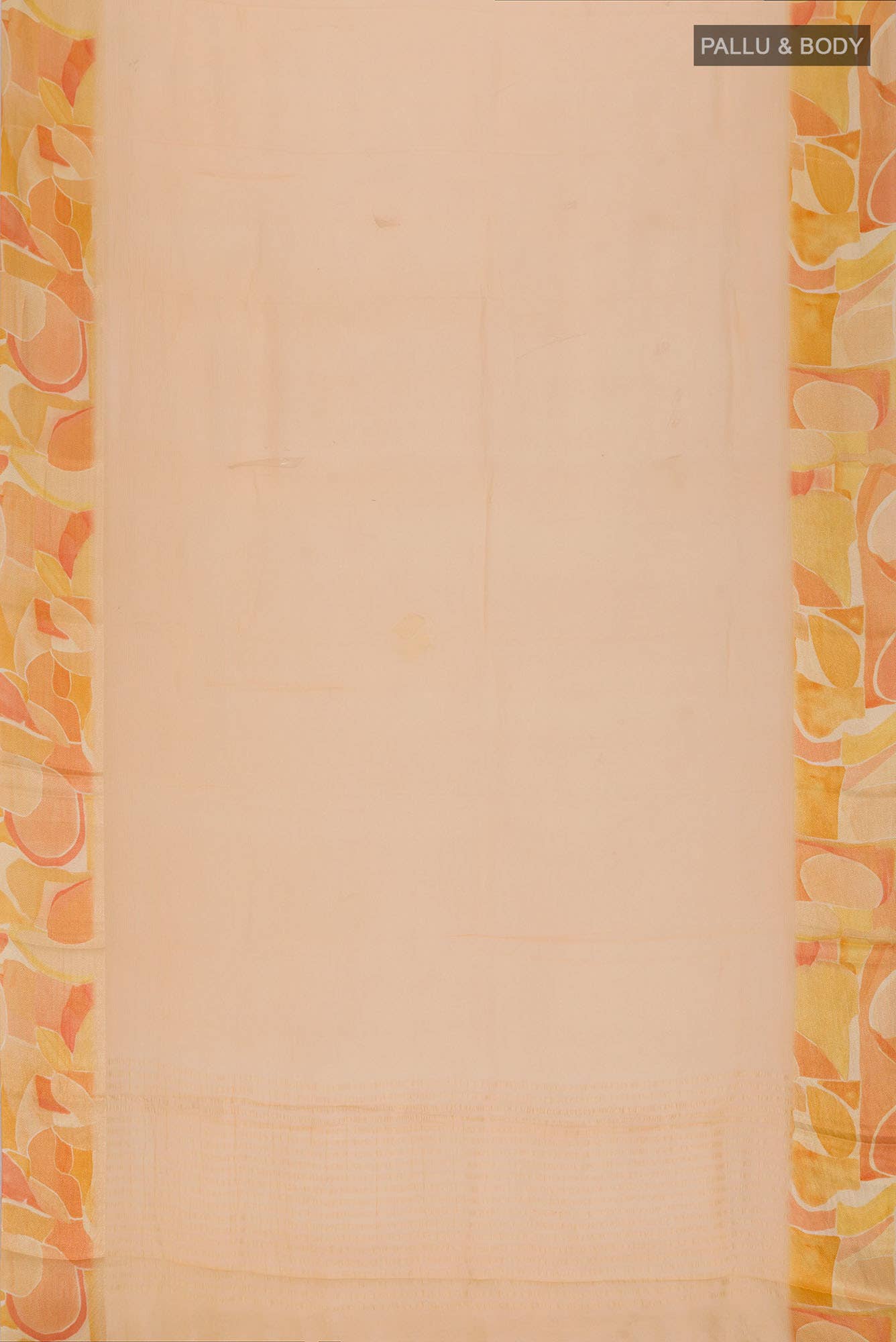 Sandal Mysore Chiffon Saree - Image 9