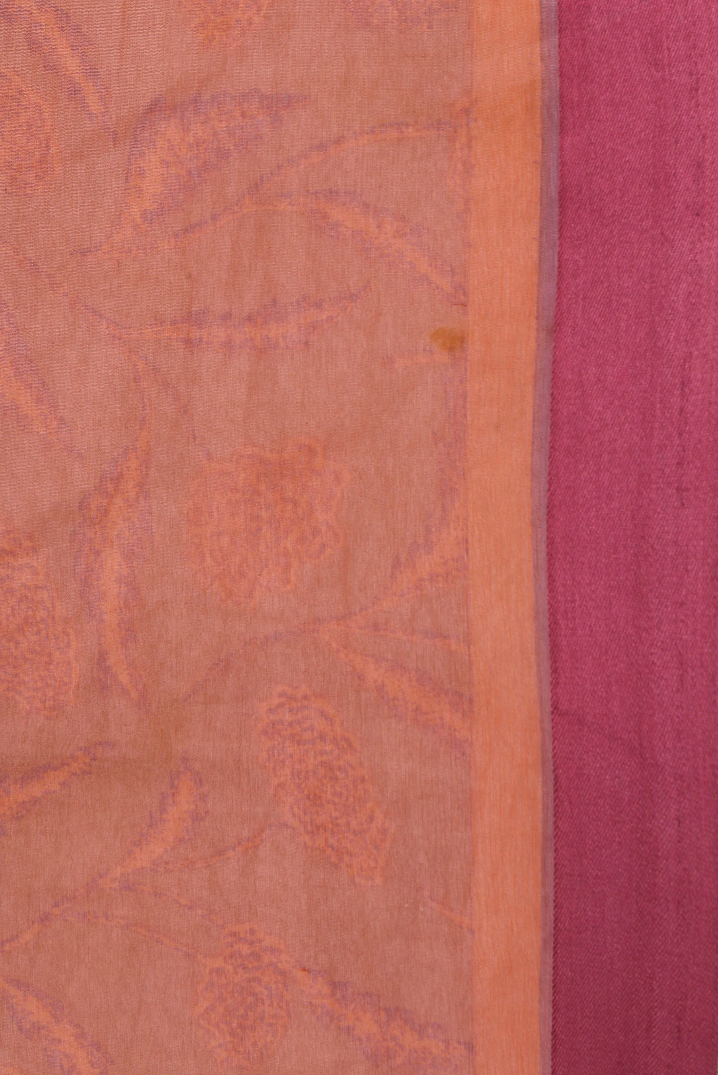 Rust Mysore Chiffon Saree - Image 3