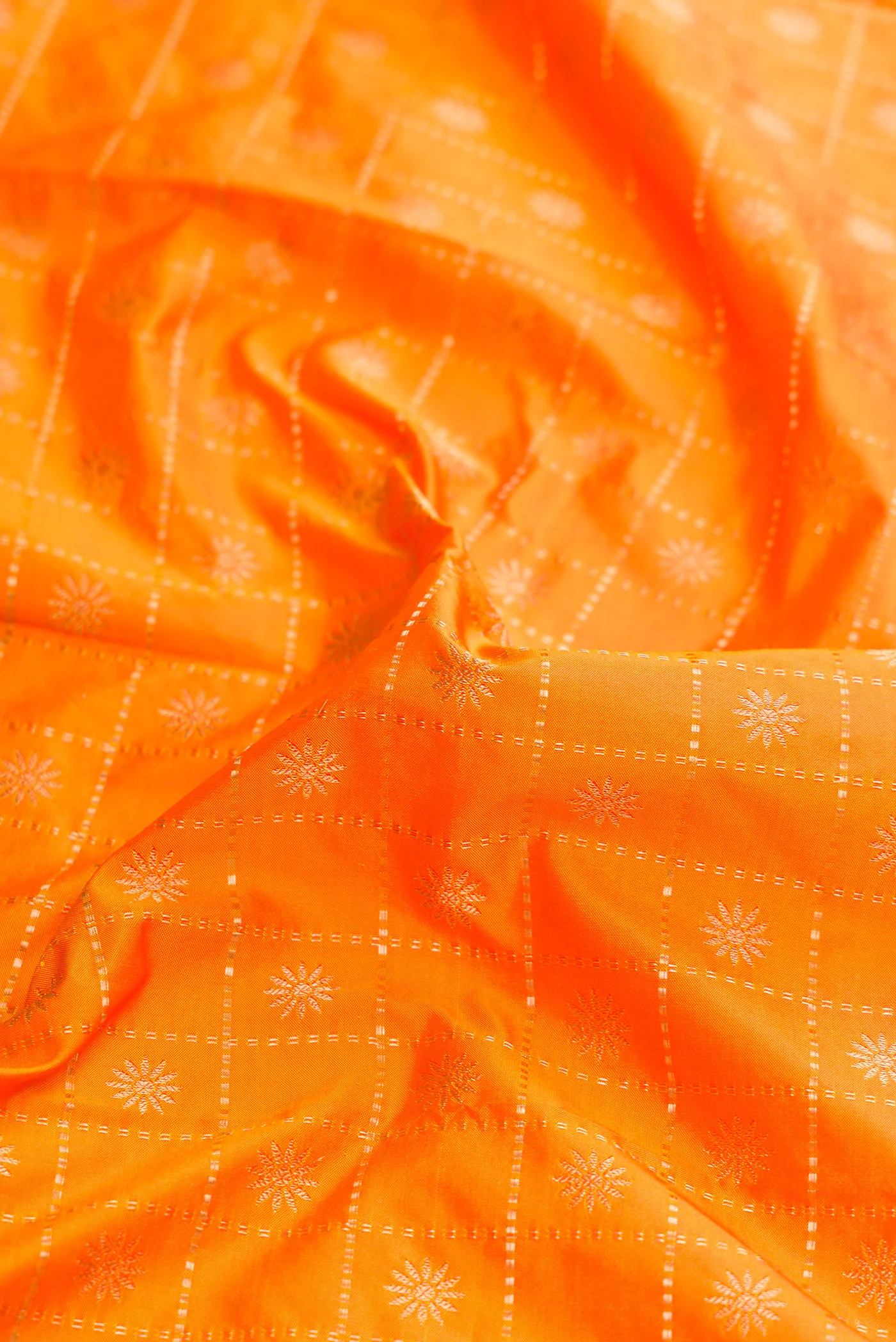 Orange Paithani Silk Saree - Image 2