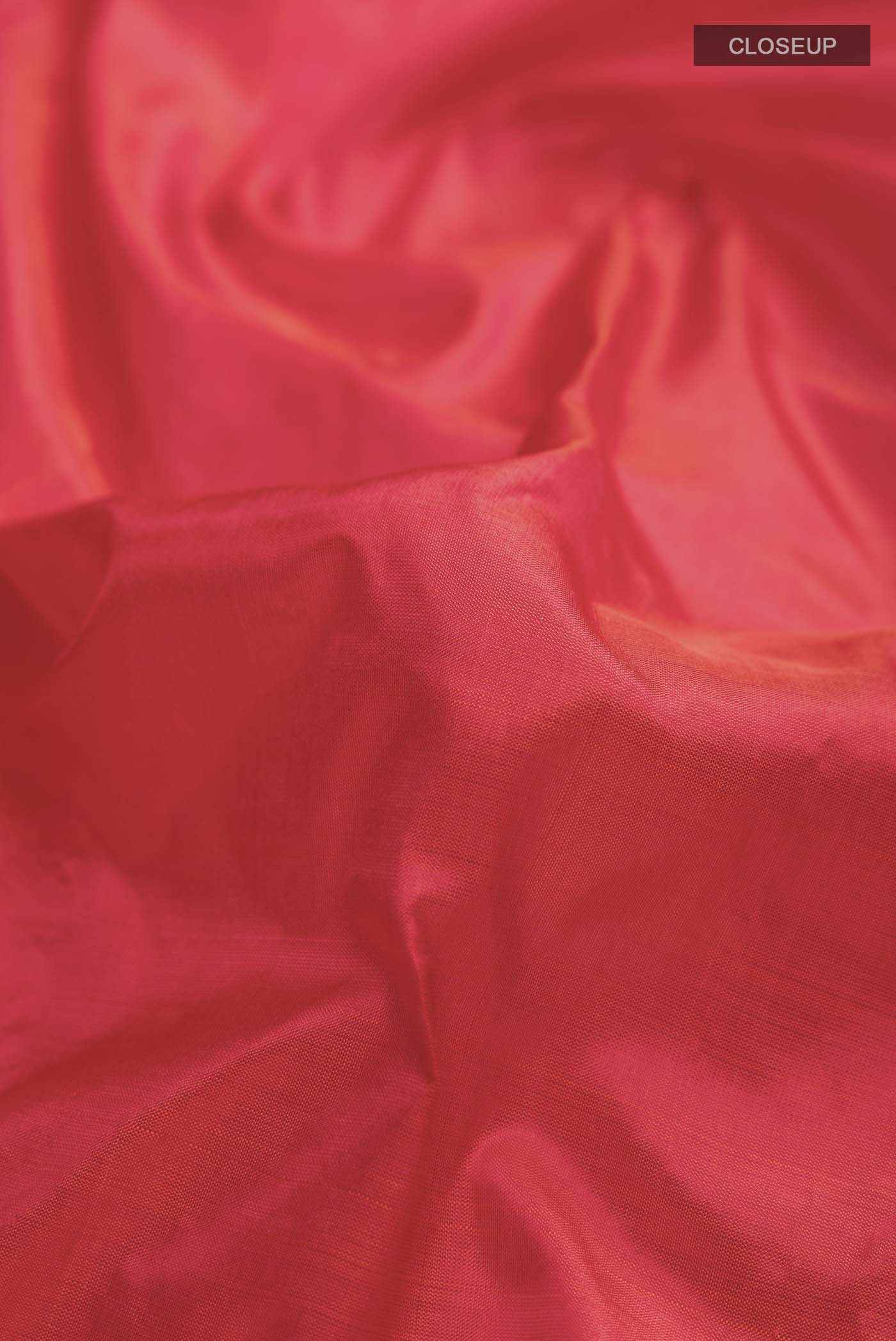 Red Kanchipuram Silk Saree - Image 2
