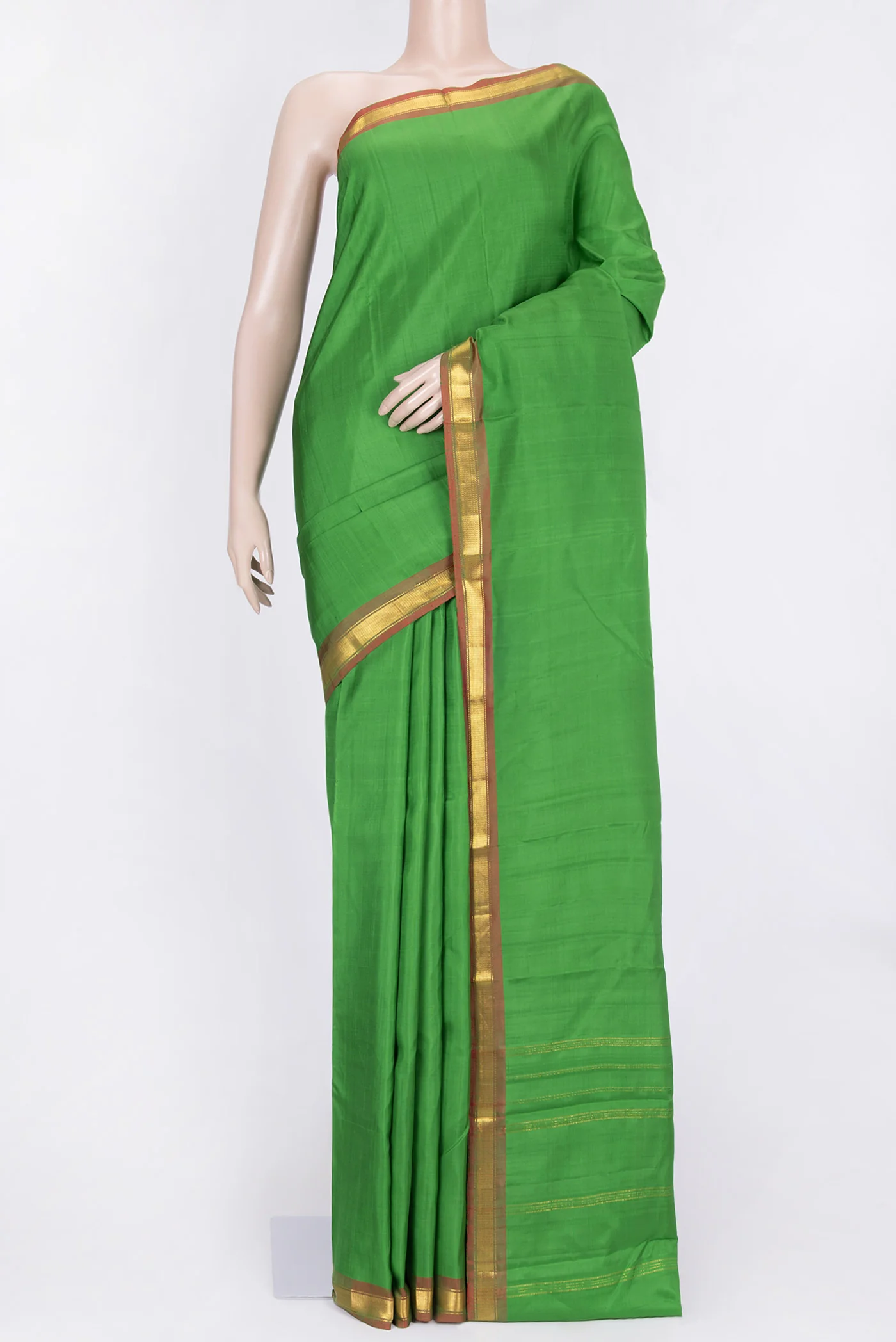 Green Kanchipuram Silk Saree